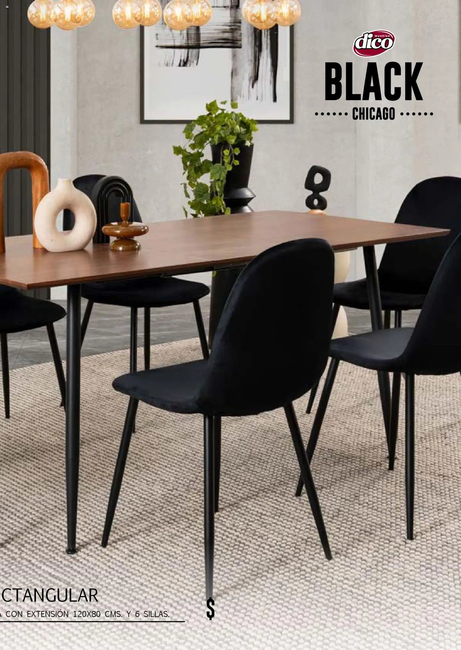Muebles Dico oferta desde 17/03/2026 Muebles Dico catálogo Black Chicago 