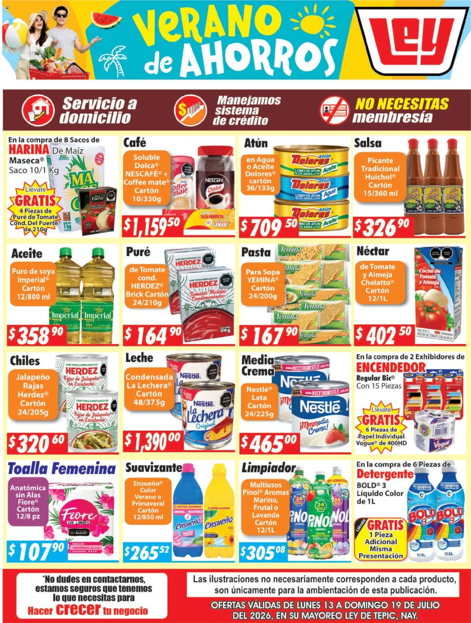 Casa Ley oferta desde 13/07/2026 Casa Ley folleto Tepic