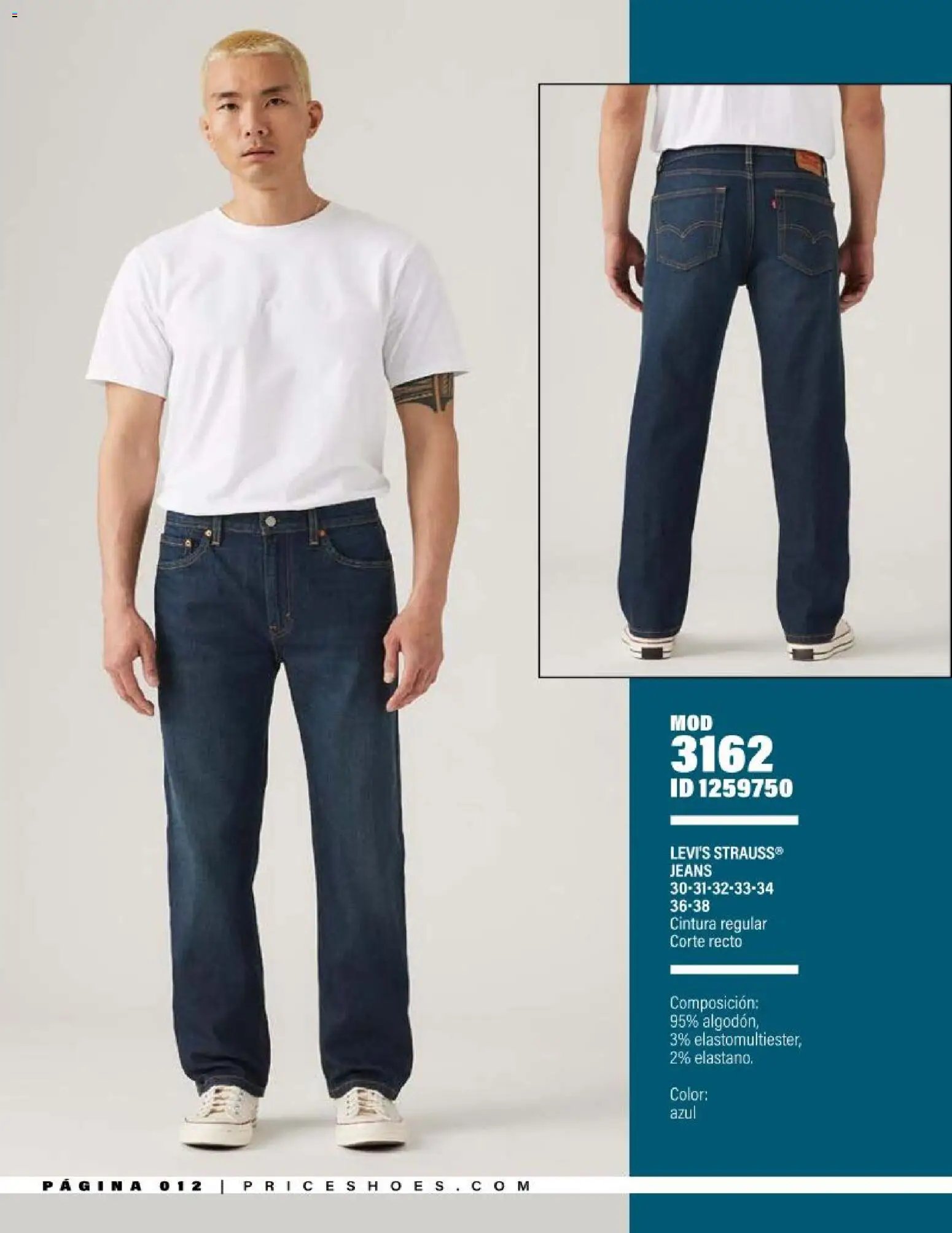 Price Shoes oferta desde 11/06/2026 Price Shoes catálogo Live in Levi's