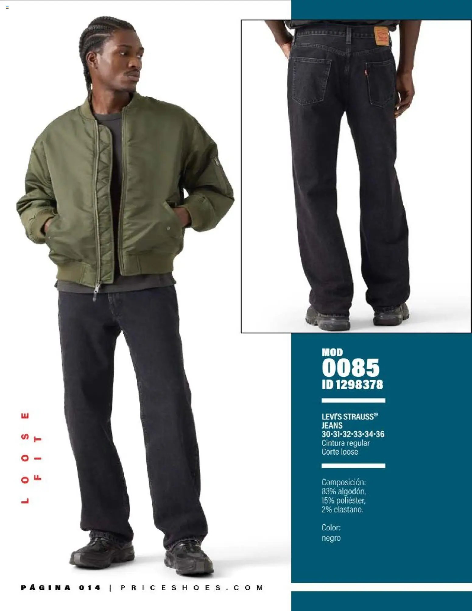 Price Shoes oferta desde 11/06/2026 Price Shoes catálogo Live in Levi's