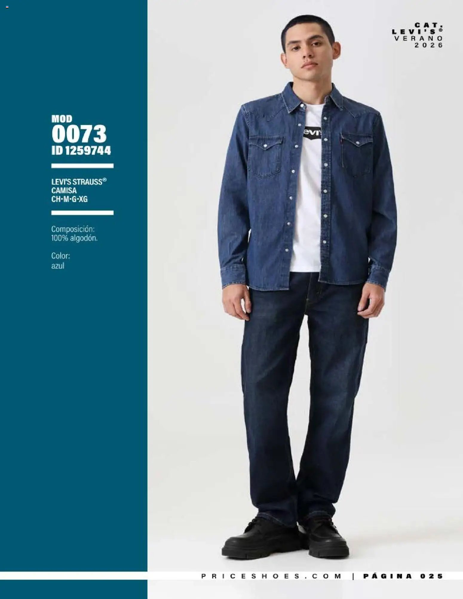 Price Shoes oferta desde 11/06/2026 Price Shoes catálogo Live in Levi's