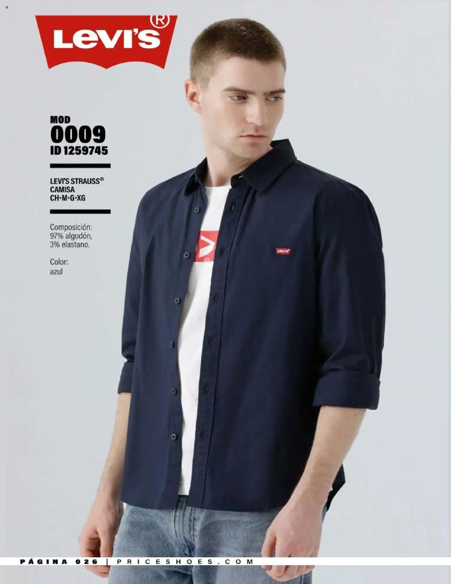 Price Shoes oferta desde 11/06/2026 Price Shoes catálogo Live in Levi's