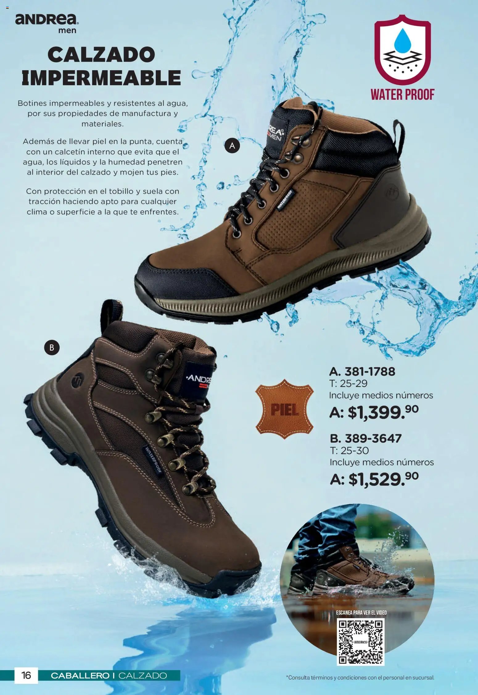 Andrea oferta desde 26/04/2026 Andrea catálogo Botas de Lluvia