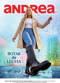 Andrea oferta desde 26/04/2026 Andrea catálogo Botas de Lluvia