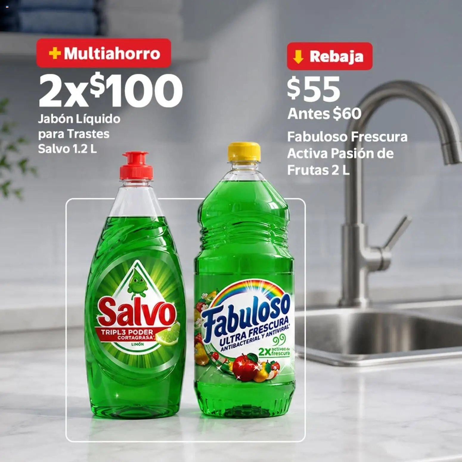 Walmart oferta desde 01/07/2026 Walmart folleto Un hogar prepadajo vale por dos