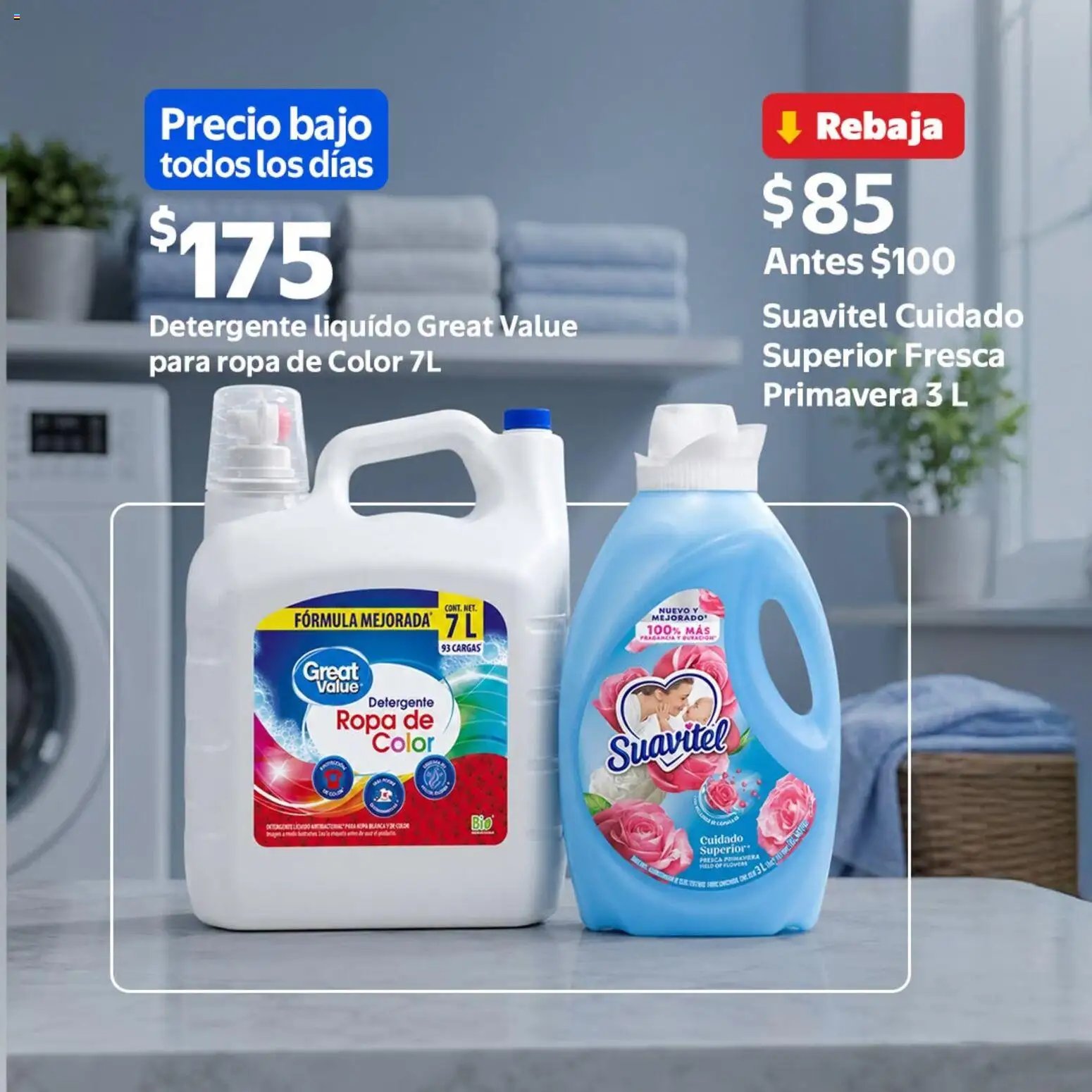 Walmart oferta desde 01/07/2026 Walmart folleto Un hogar prepadajo vale por dos