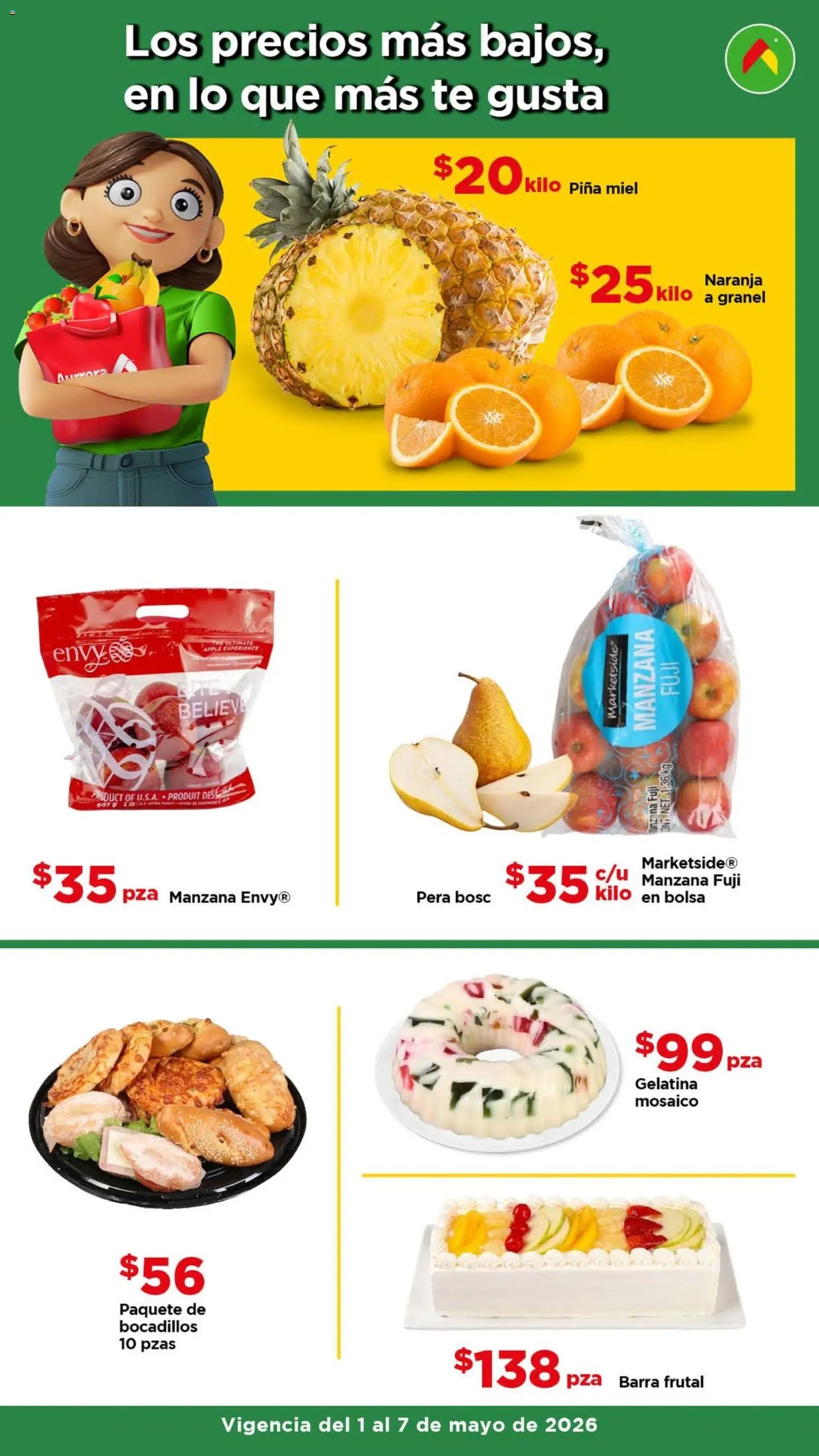 Bodega Aurrerá oferta desde 01/05/2026 Bodega Aurrerá folleto Con los precios más bajos siempre (2026-05-01 - 2026-05-07)