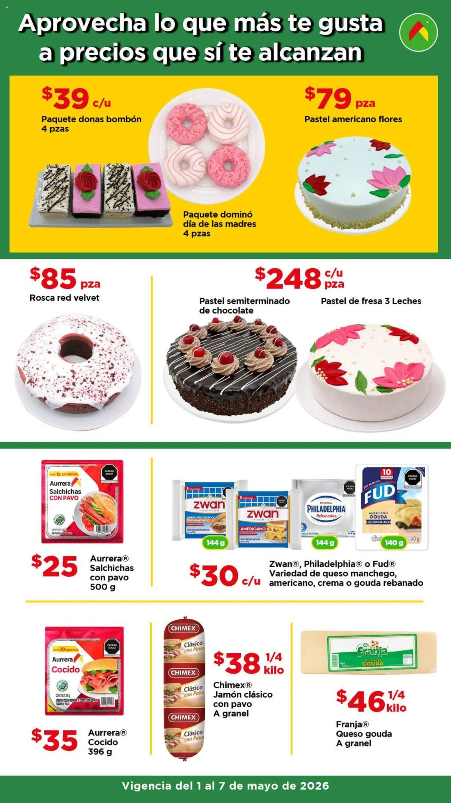 Bodega Aurrerá oferta desde 01/05/2026 Bodega Aurrerá folleto Con los precios más bajos siempre (2026-05-01 - 2026-05-07)
