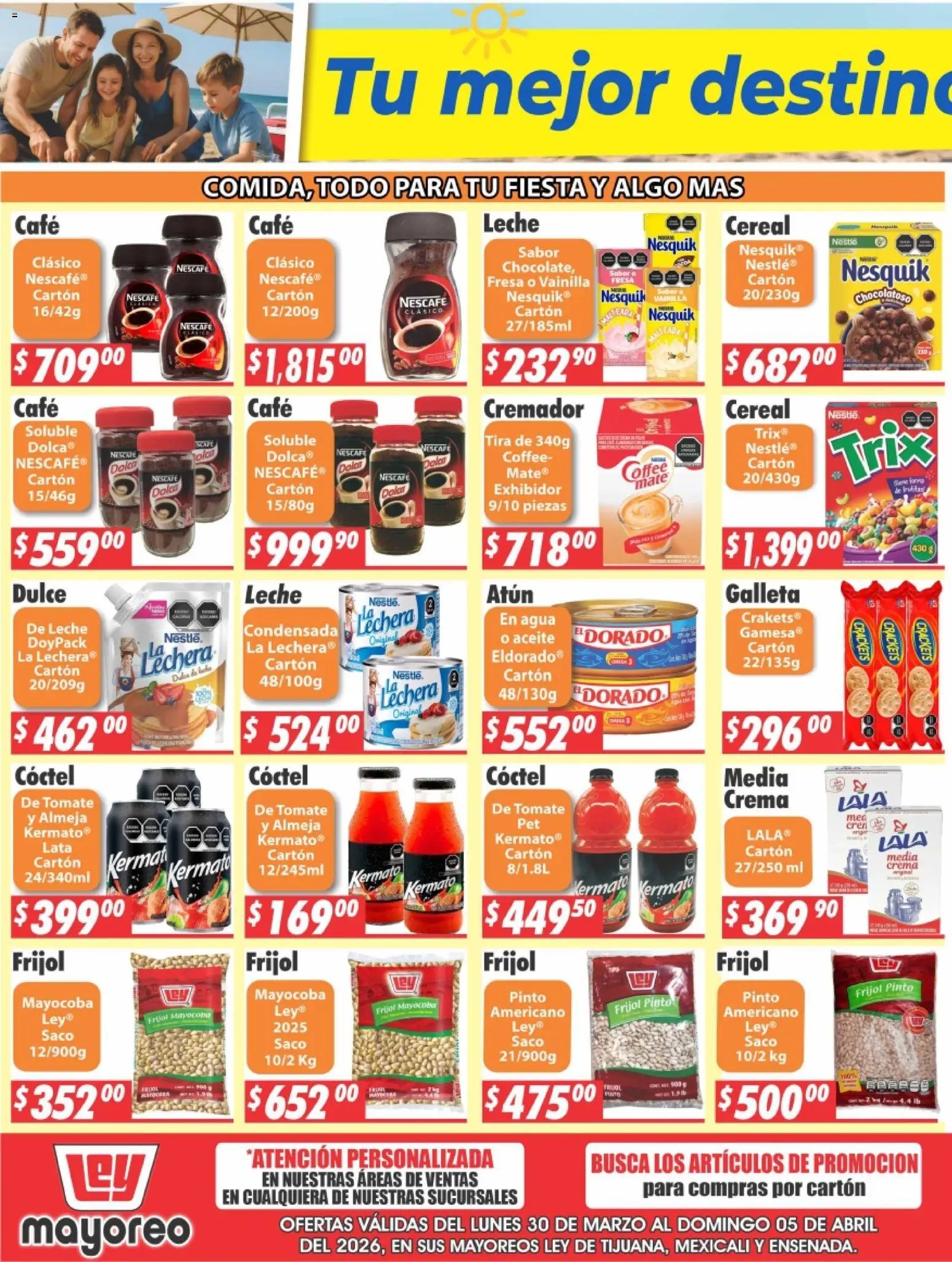 Casa Ley oferta desde 30/03/2026 Casa Ley folleto Frontera (2026-03-30 - 2026-04-05)