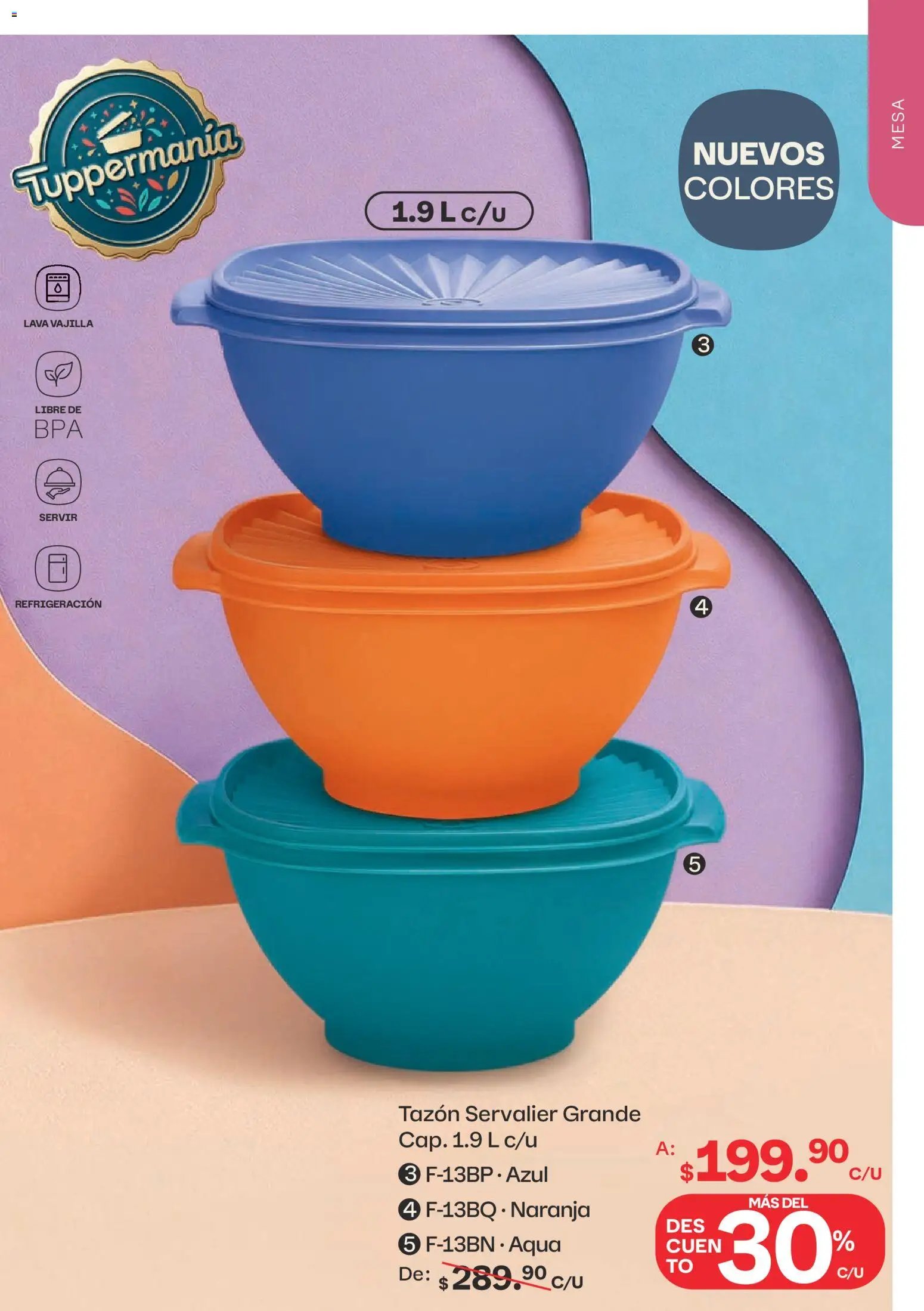 Tupperware oferta desde 13/07/2026 Tupperware catálogo