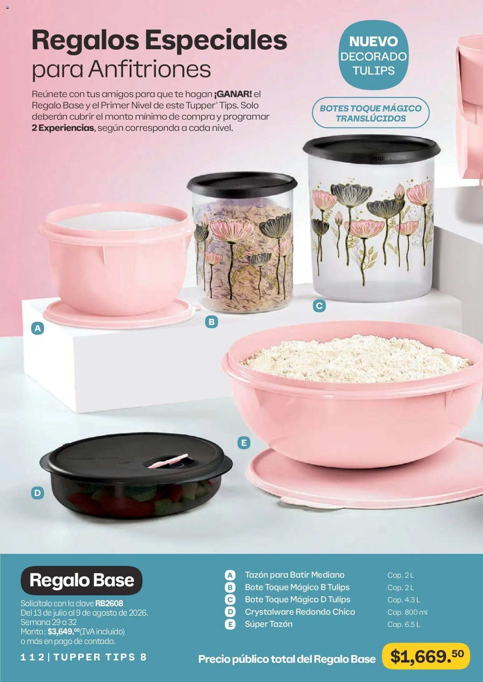 Tupperware oferta desde 13/07/2026 Tupperware catálogo