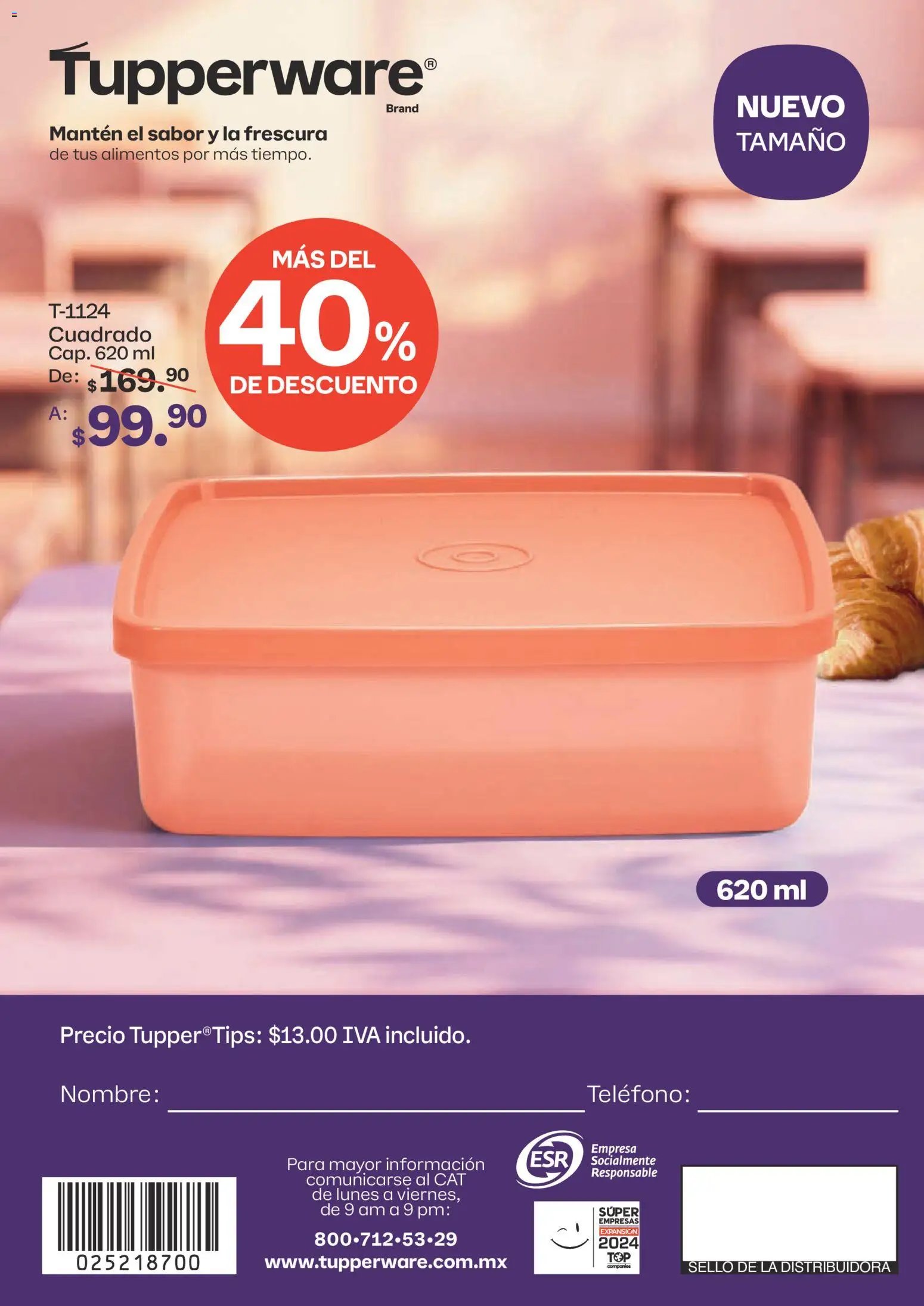 Tupperware oferta desde 13/07/2026 Tupperware catálogo