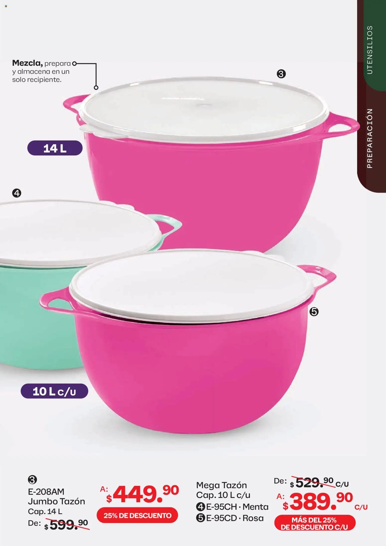 Tupperware oferta desde 13/07/2026 Tupperware catálogo