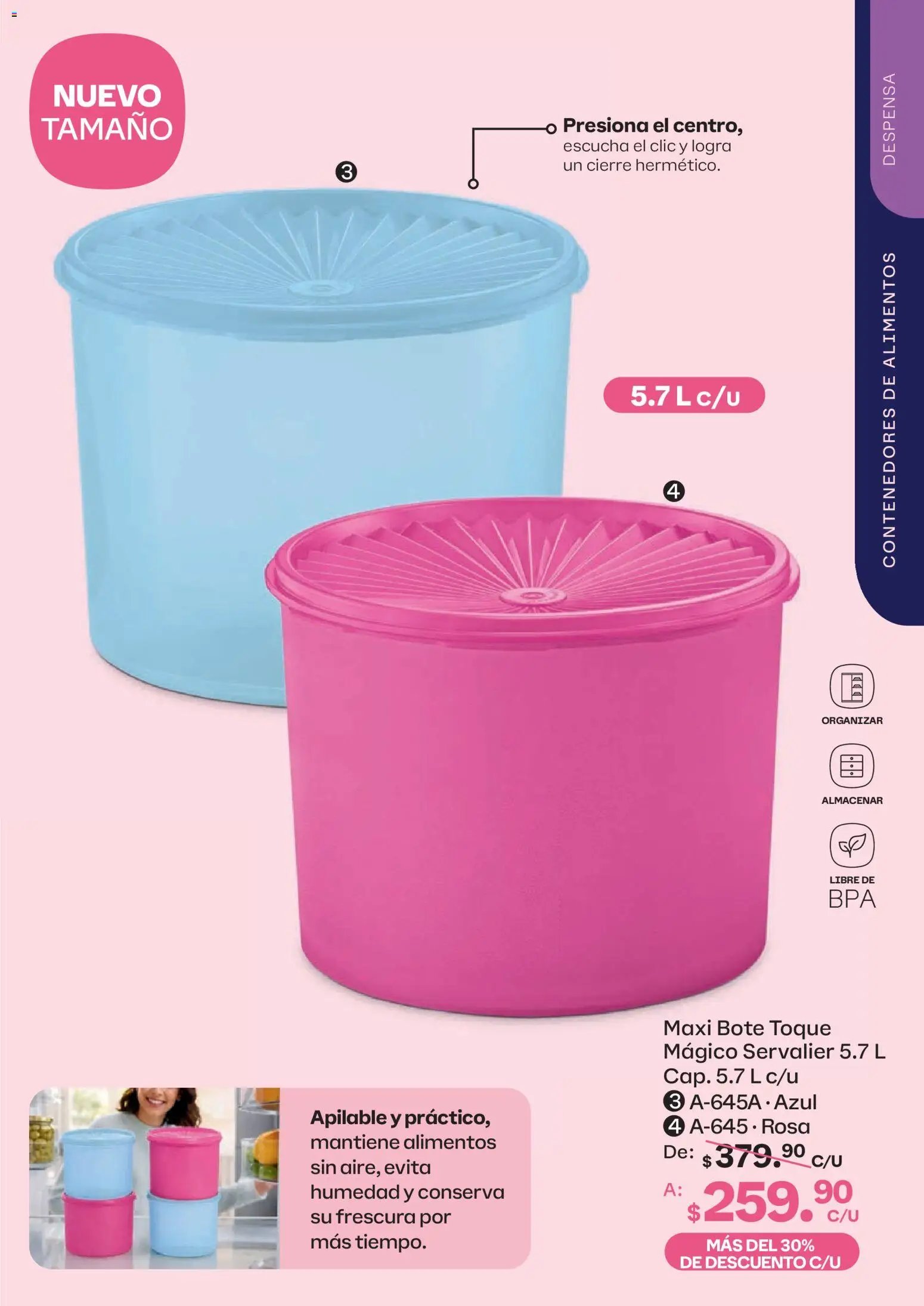 Tupperware oferta desde 13/07/2026 Tupperware catálogo