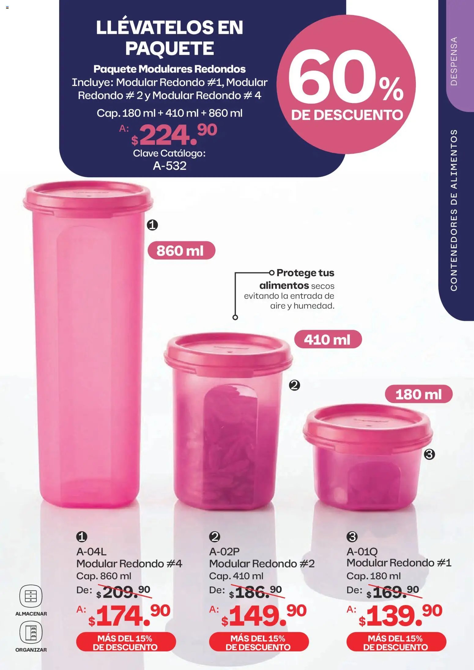 Tupperware oferta desde 13/07/2026 Tupperware catálogo