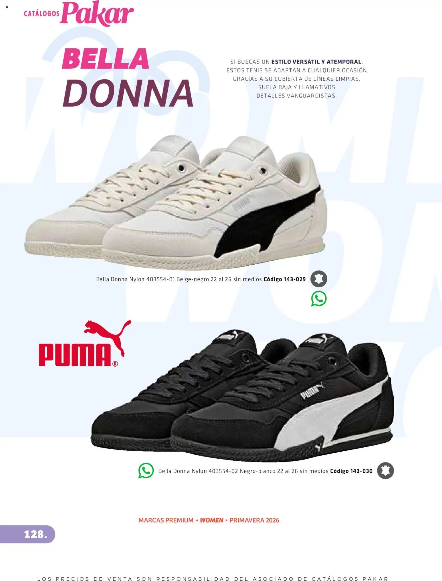SC Pakar oferta desde 27/02/2026 SC Pakar catálogo Premium Women