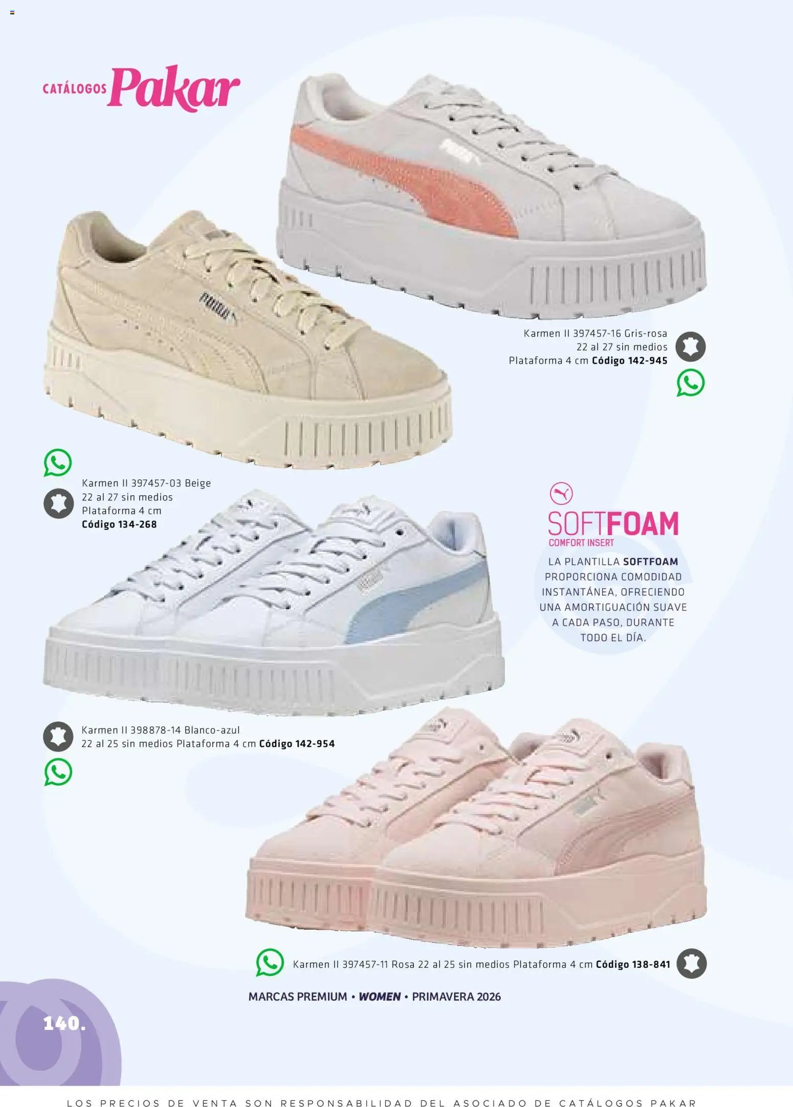 SC Pakar oferta desde 27/02/2026 SC Pakar catálogo Premium Women