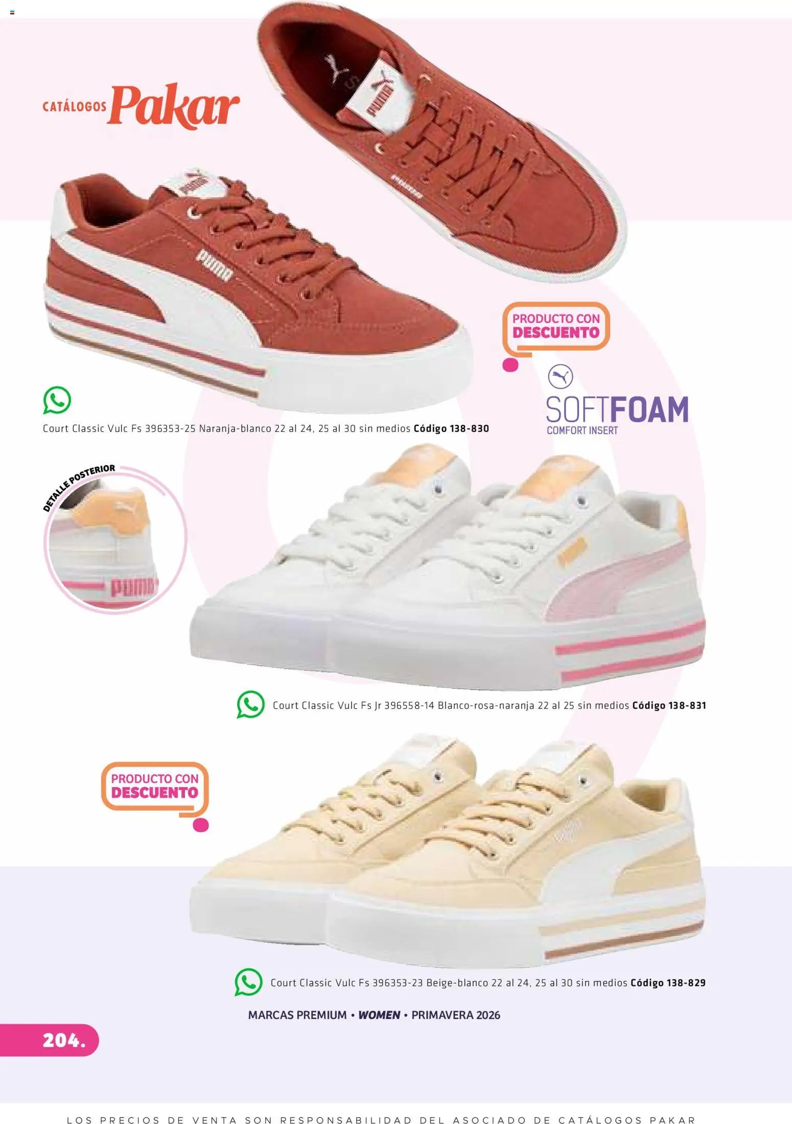 SC Pakar oferta desde 27/02/2026 SC Pakar catálogo Premium Women