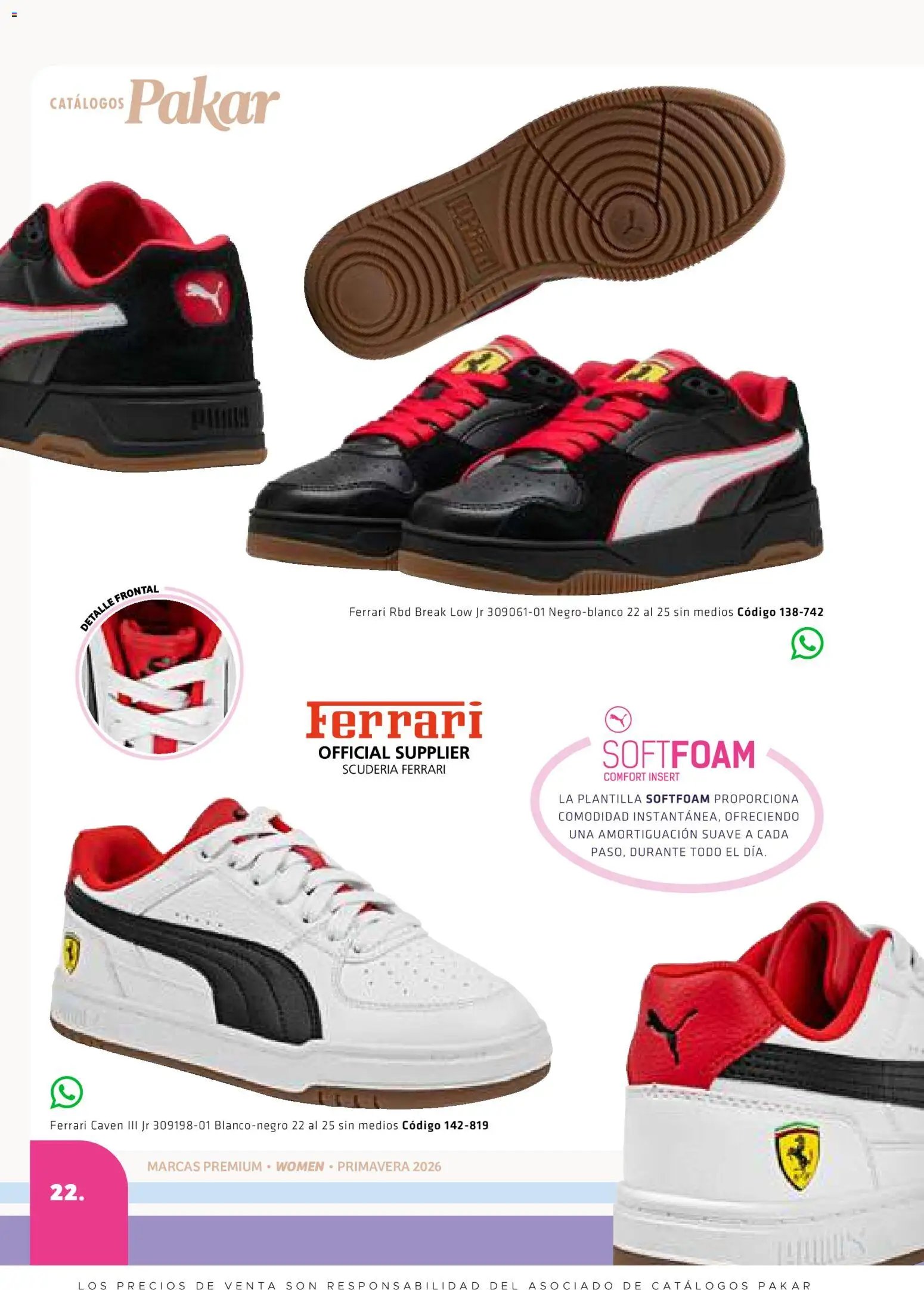 SC Pakar oferta desde 27/02/2026 SC Pakar catálogo Premium Women