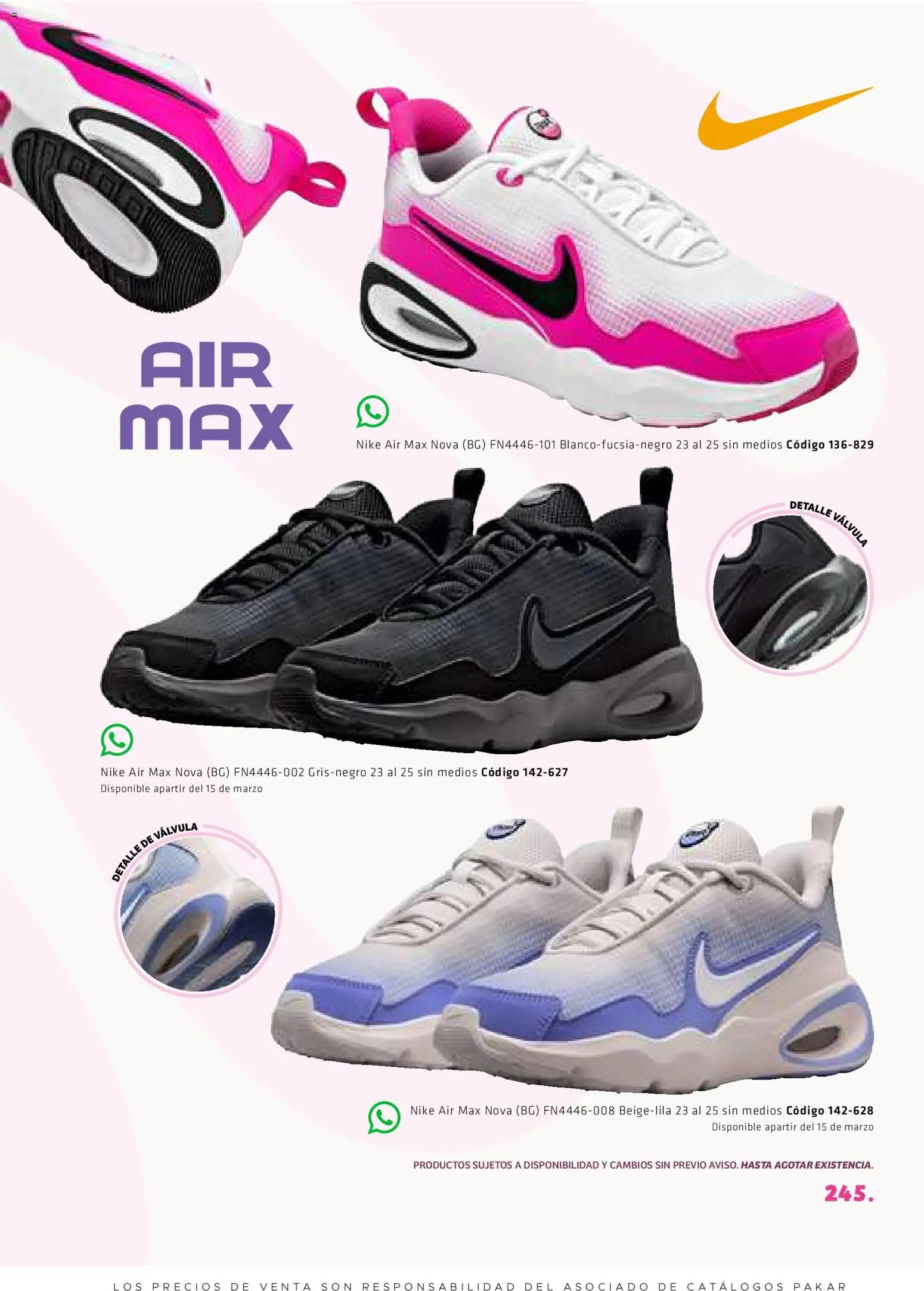 SC Pakar oferta desde 27/02/2026 SC Pakar catálogo Premium Women