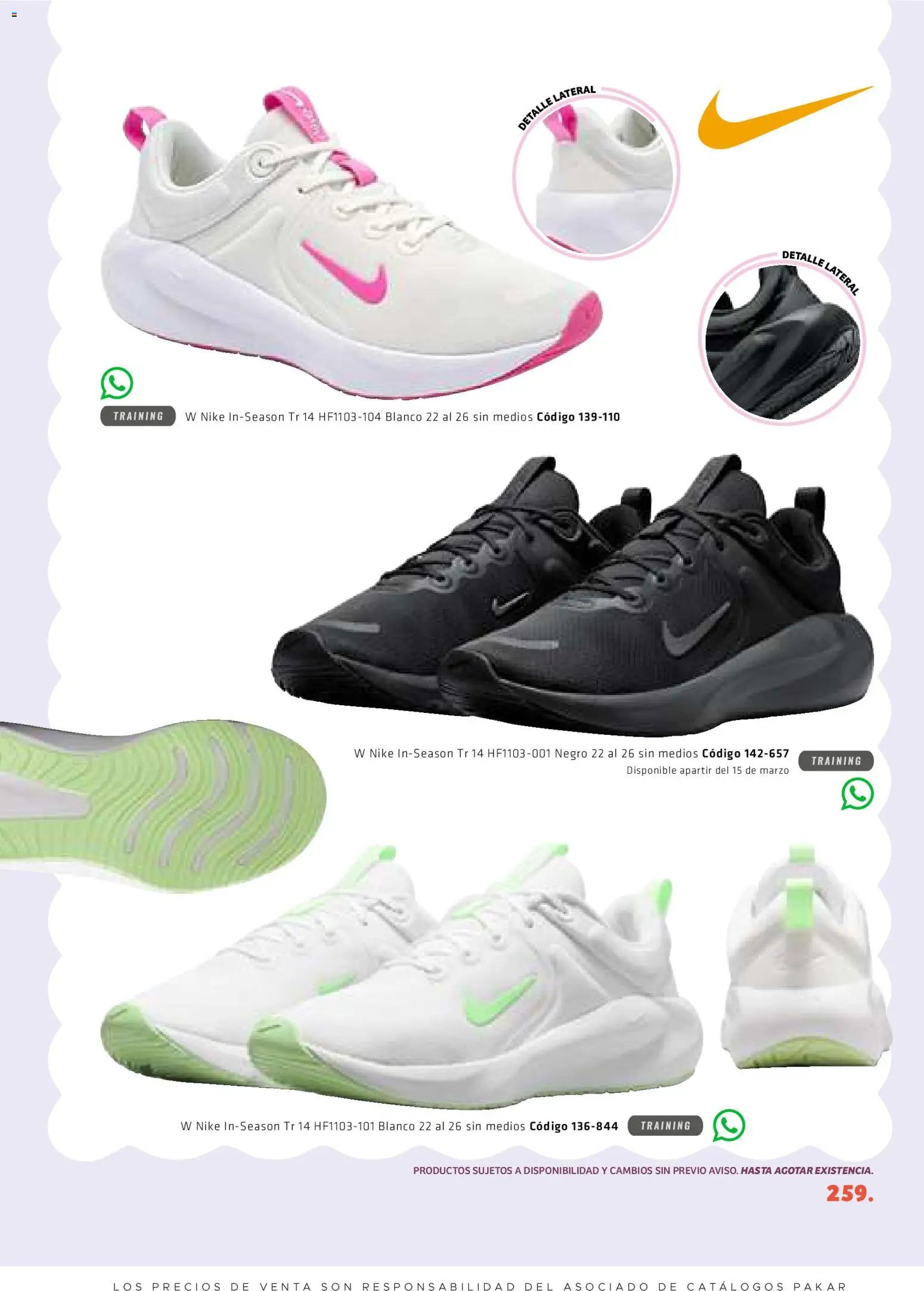 SC Pakar oferta desde 27/02/2026 SC Pakar catálogo Premium Women