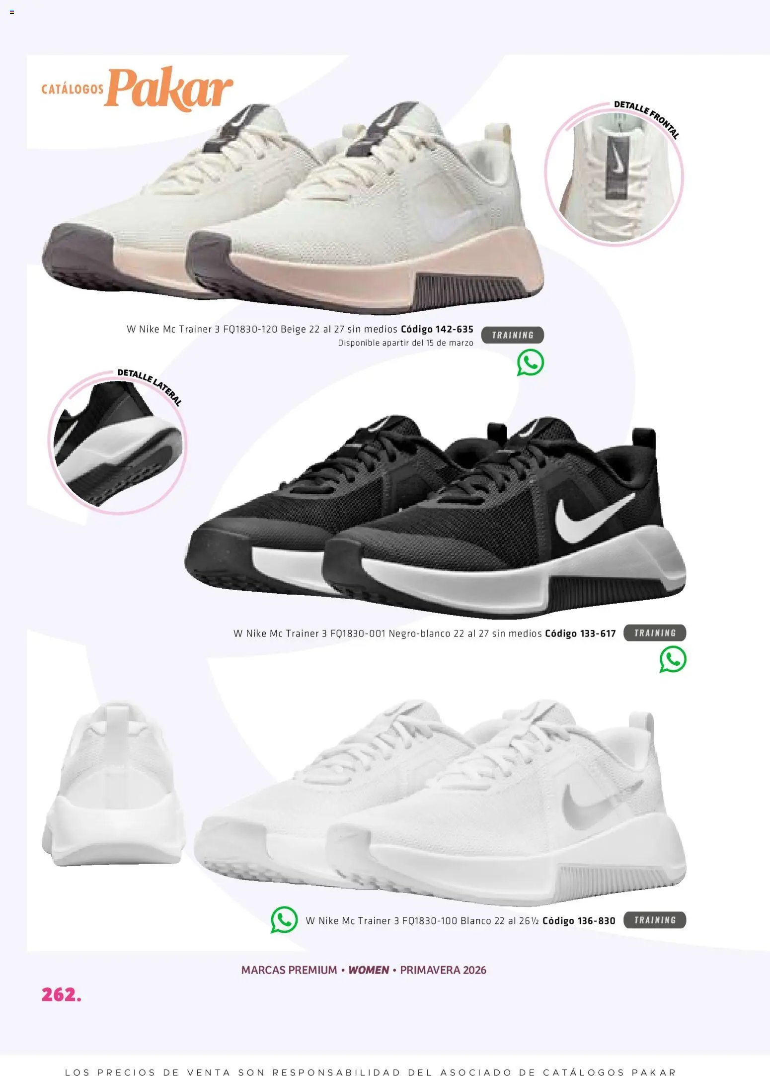 SC Pakar oferta desde 27/02/2026 SC Pakar catálogo Premium Women