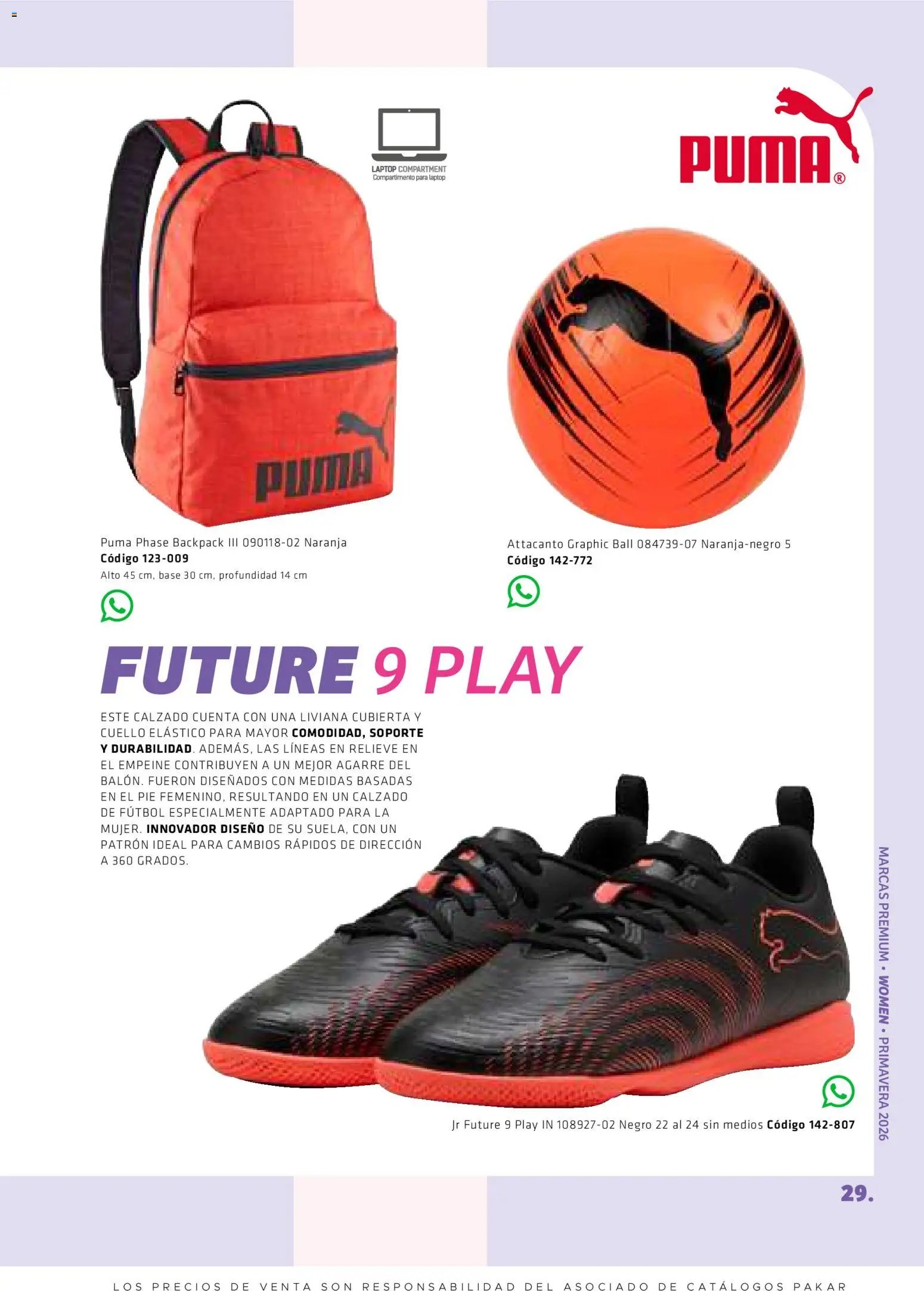 SC Pakar oferta desde 27/02/2026 SC Pakar catálogo Premium Women