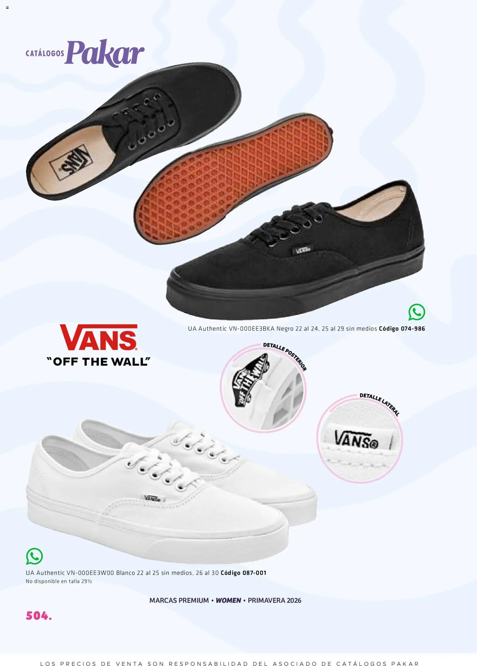 SC Pakar oferta desde 27/02/2026 SC Pakar catálogo Premium Women