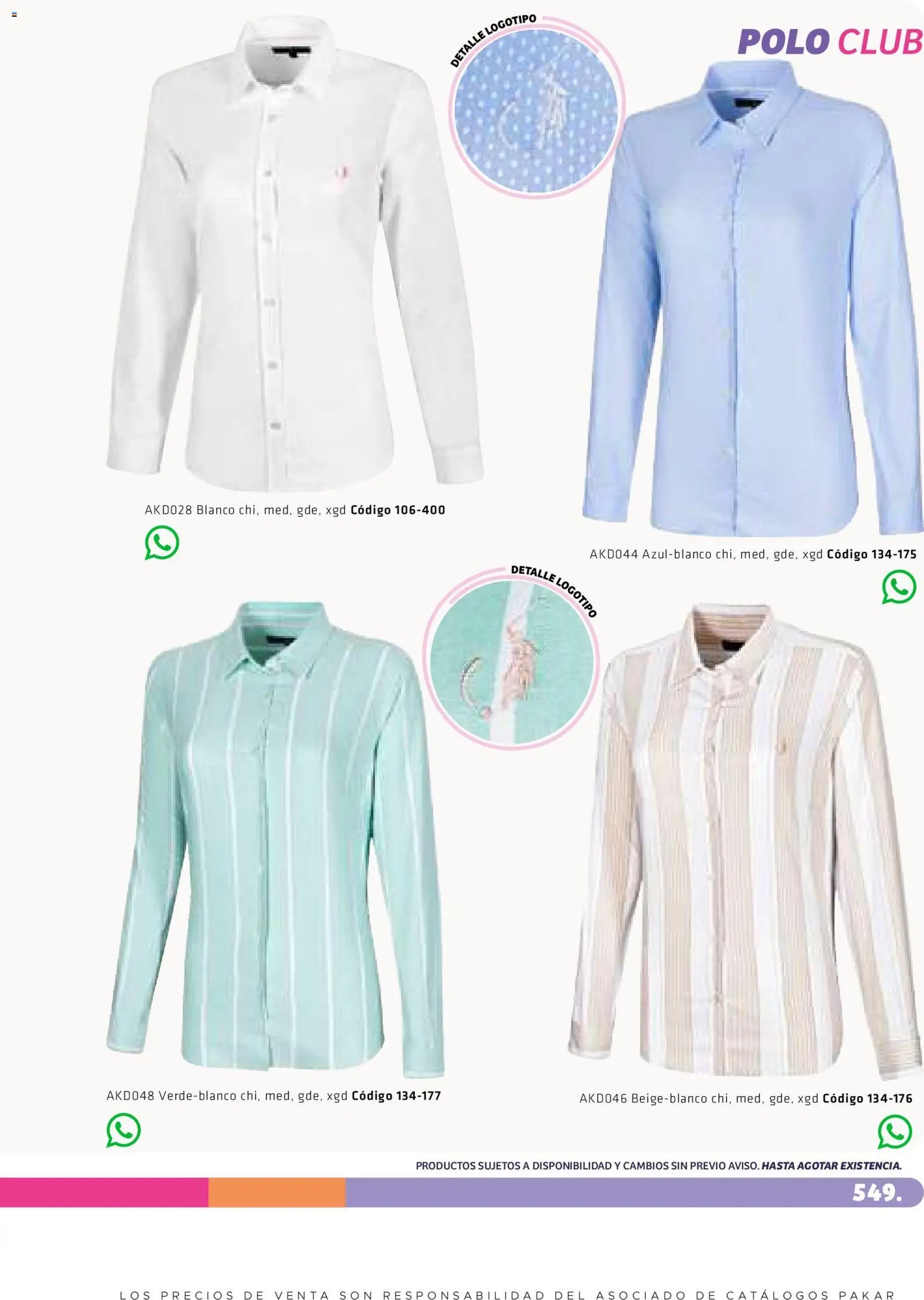 SC Pakar oferta desde 27/02/2026 SC Pakar catálogo Premium Women
