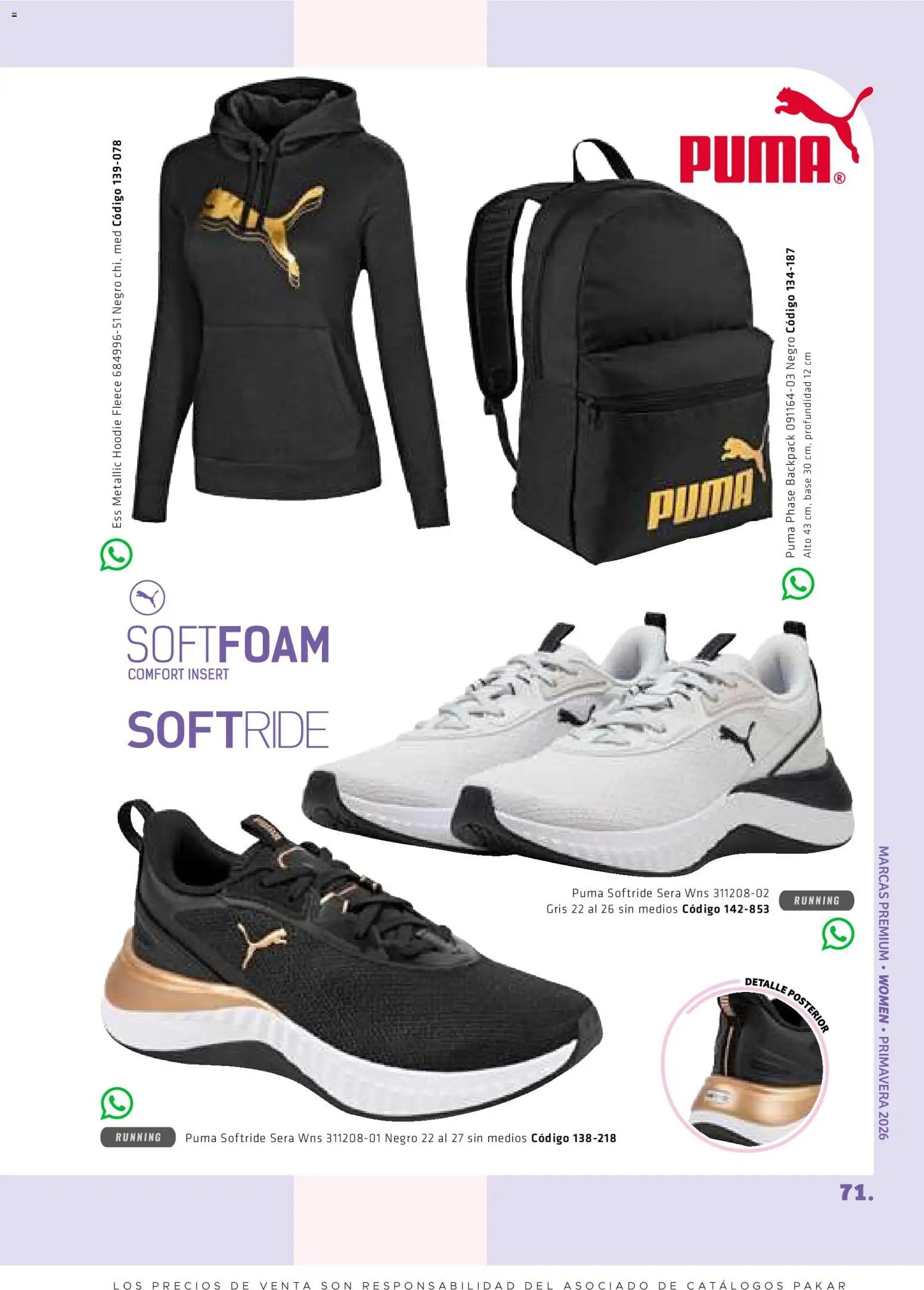 SC Pakar oferta desde 27/02/2026 SC Pakar catálogo Premium Women