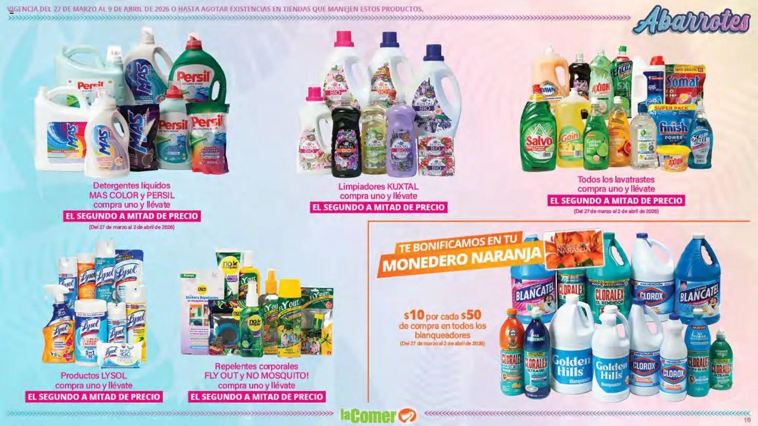 La Comer oferta desde 27/03/2026 La Comer folleto Ofertas (2026-03-27 - 2026-04-09)