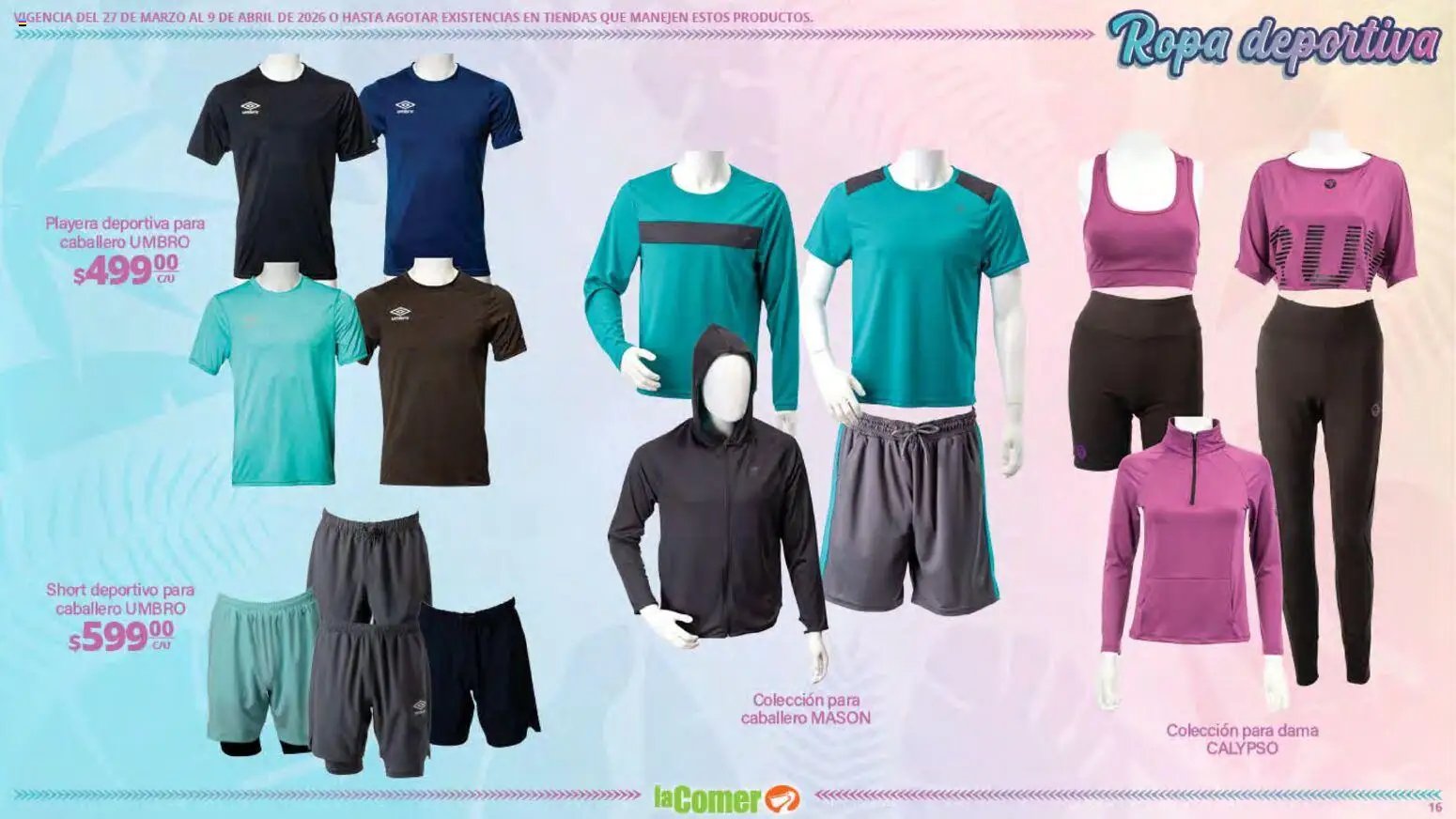 La Comer oferta desde 27/03/2026 La Comer folleto Ofertas (2026-03-27 - 2026-04-09)