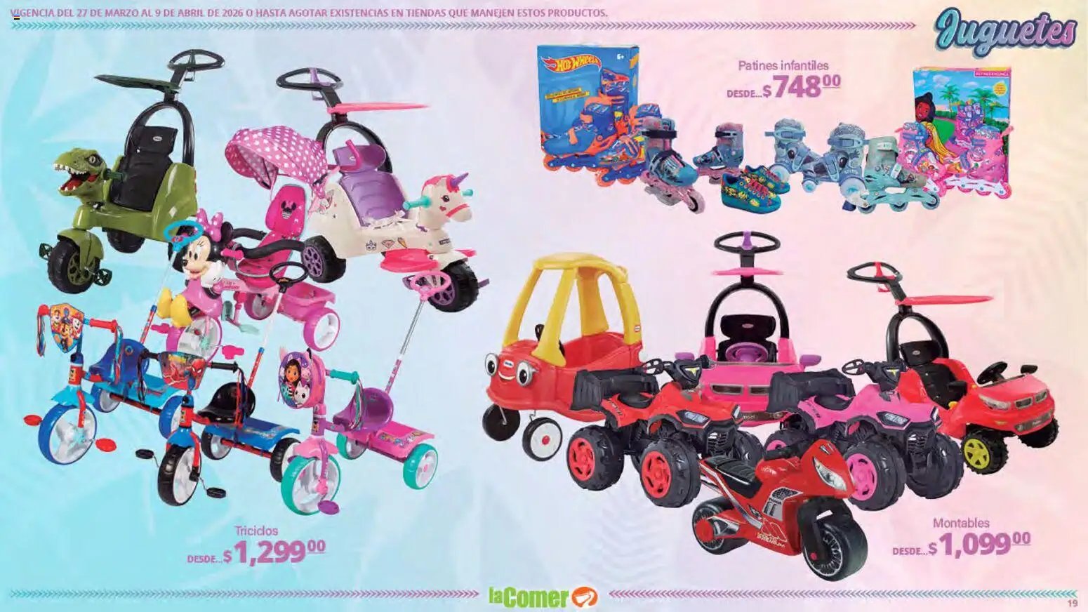 La Comer oferta desde 27/03/2026 La Comer folleto Ofertas (2026-03-27 - 2026-04-09)