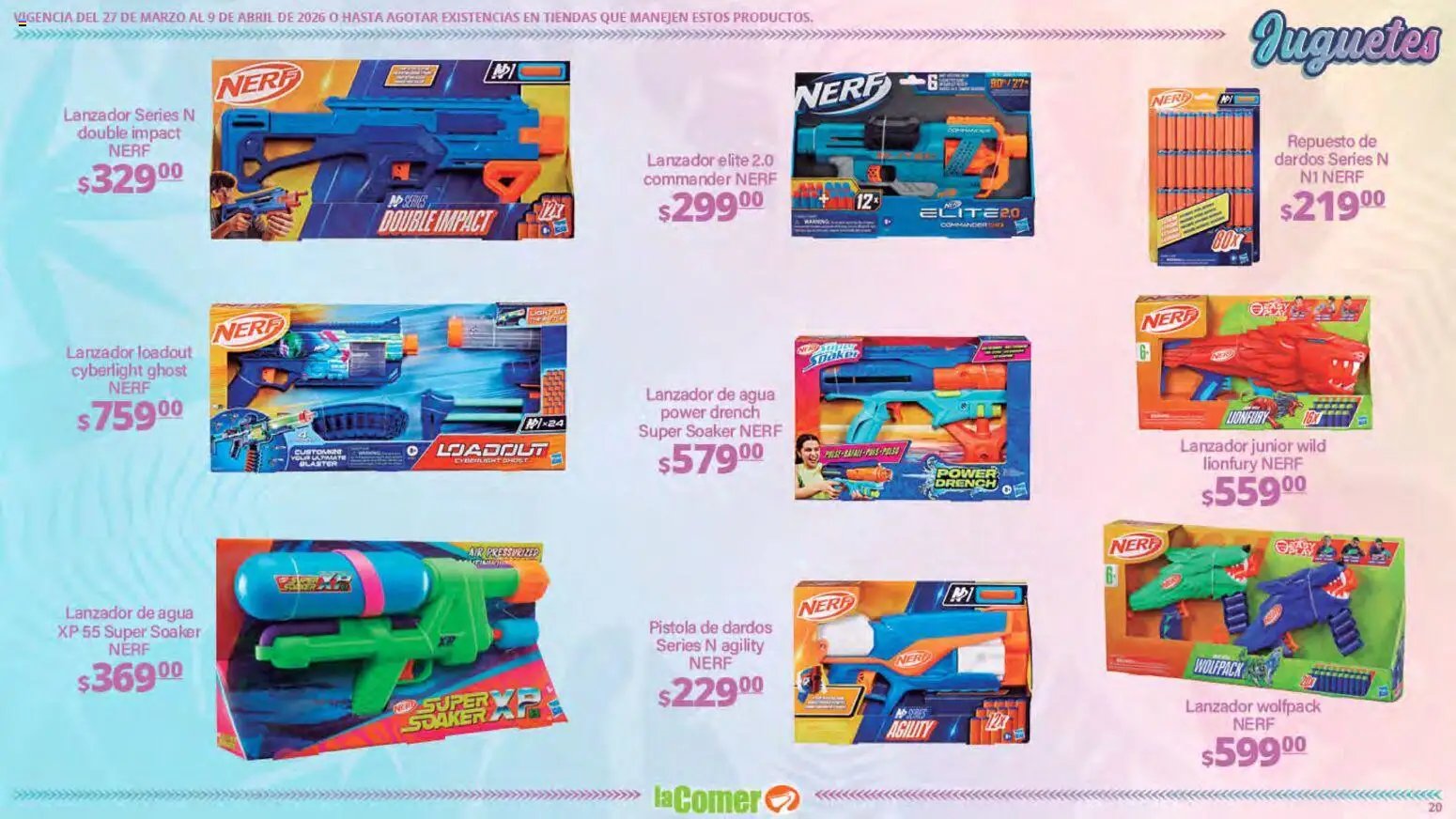 La Comer oferta desde 27/03/2026 La Comer folleto Ofertas (2026-03-27 - 2026-04-09)
