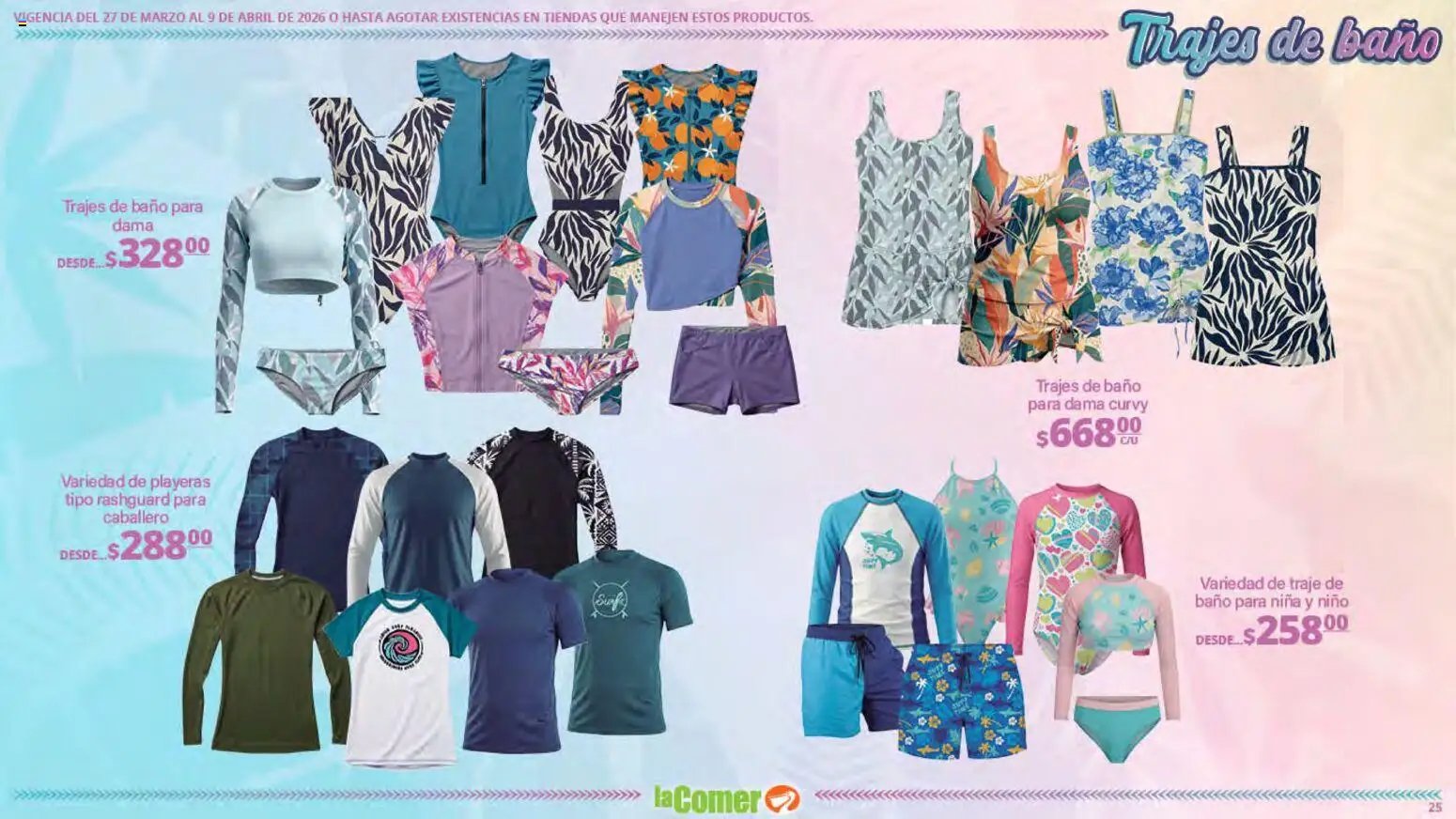 La Comer oferta desde 27/03/2026 La Comer folleto Ofertas (2026-03-27 - 2026-04-09)