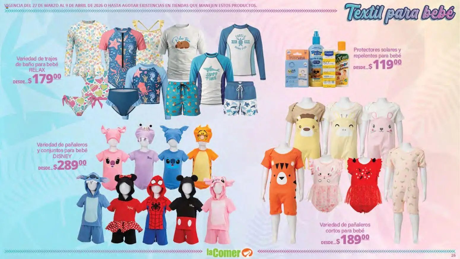 La Comer oferta desde 27/03/2026 La Comer folleto Ofertas (2026-03-27 - 2026-04-09)