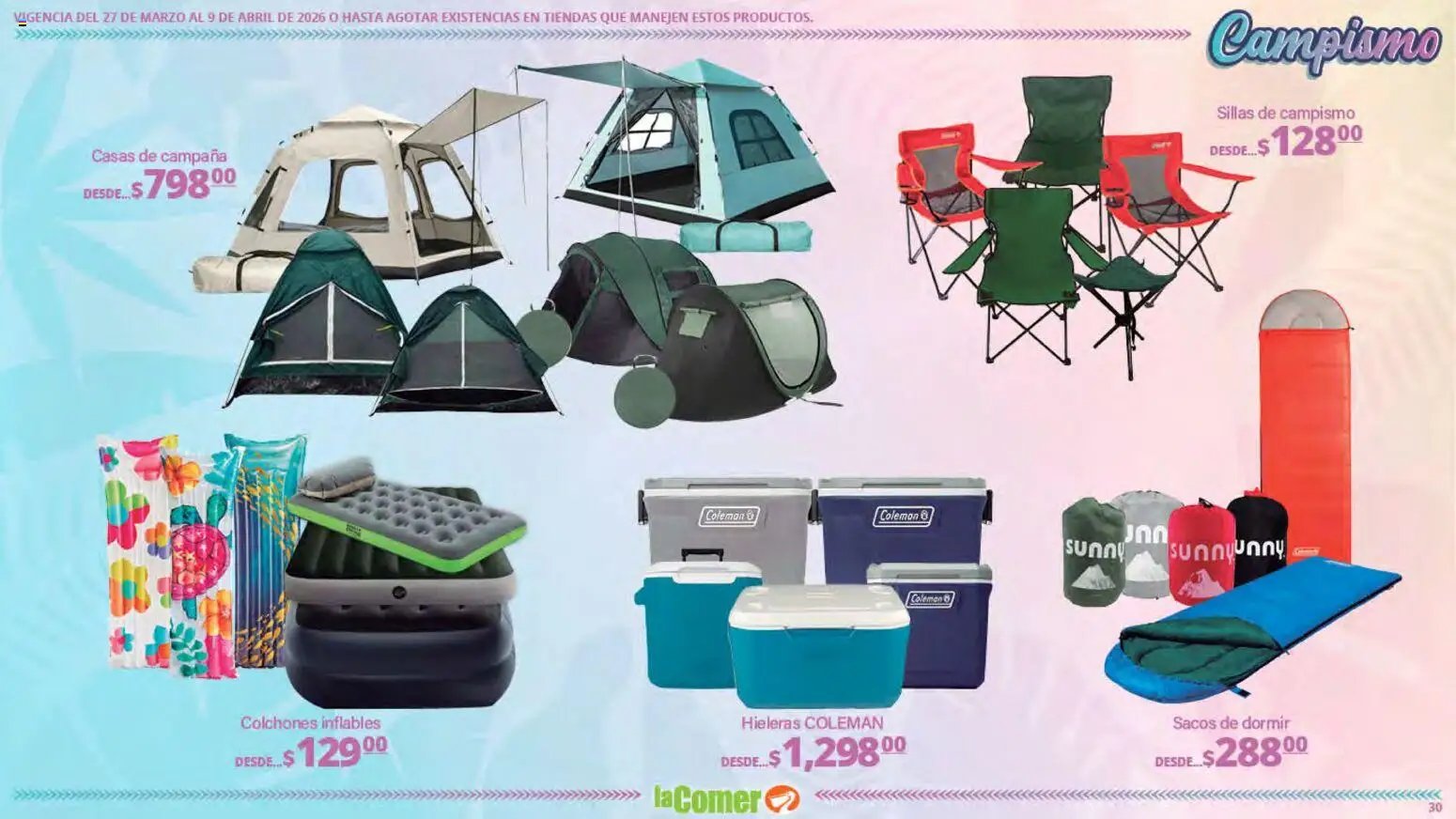 La Comer oferta desde 27/03/2026 La Comer folleto Ofertas (2026-03-27 - 2026-04-09)