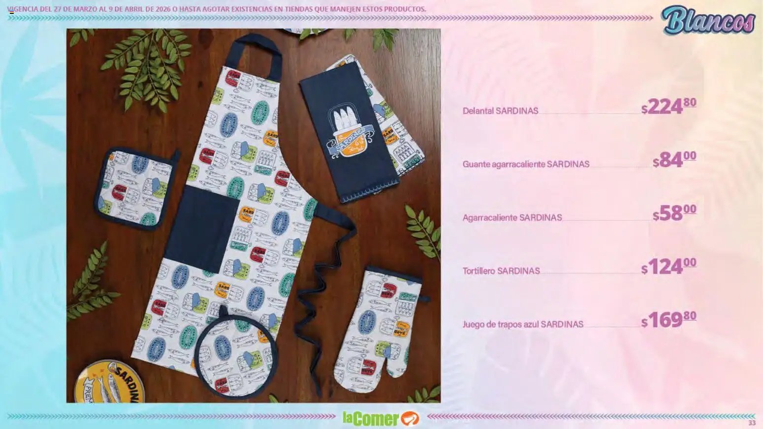 La Comer oferta desde 27/03/2026 La Comer folleto Ofertas (2026-03-27 - 2026-04-09)