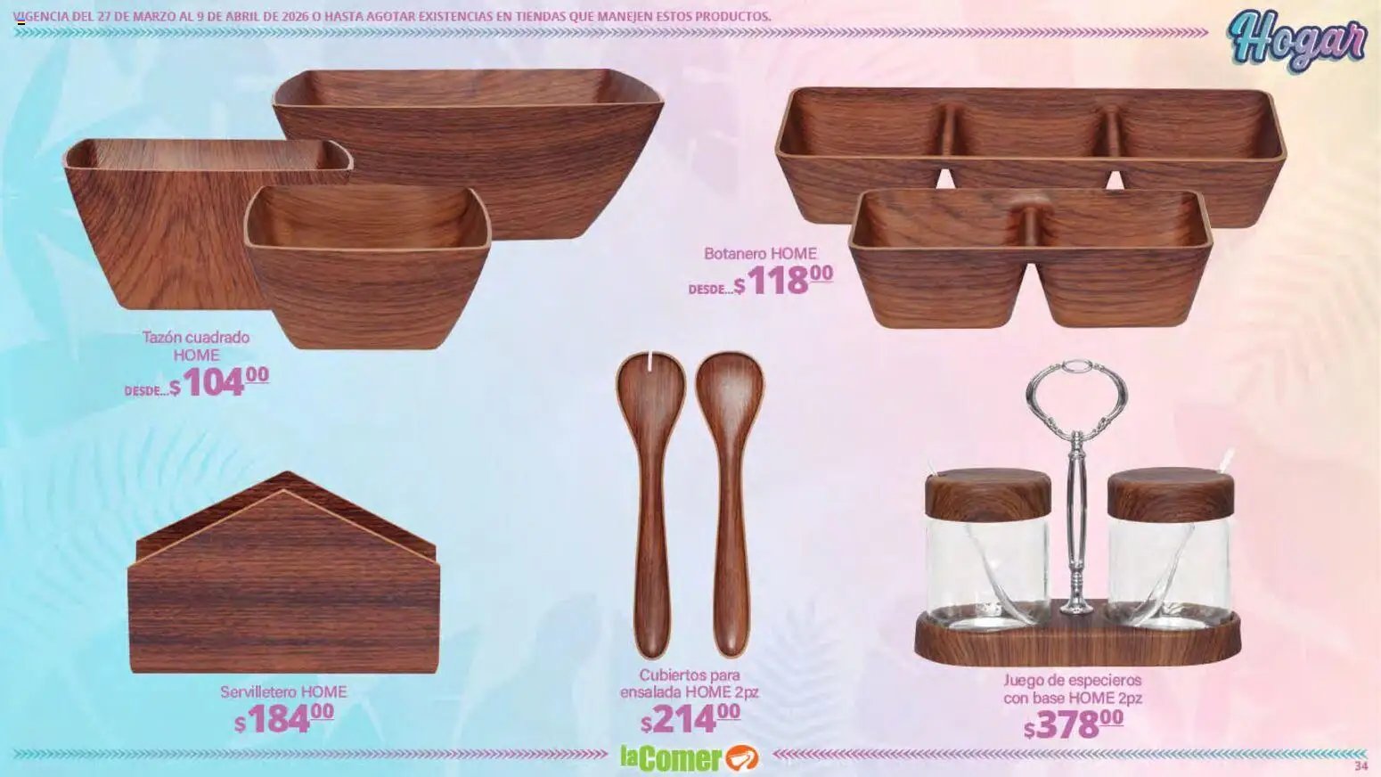 La Comer oferta desde 27/03/2026 La Comer folleto Ofertas (2026-03-27 - 2026-04-09)