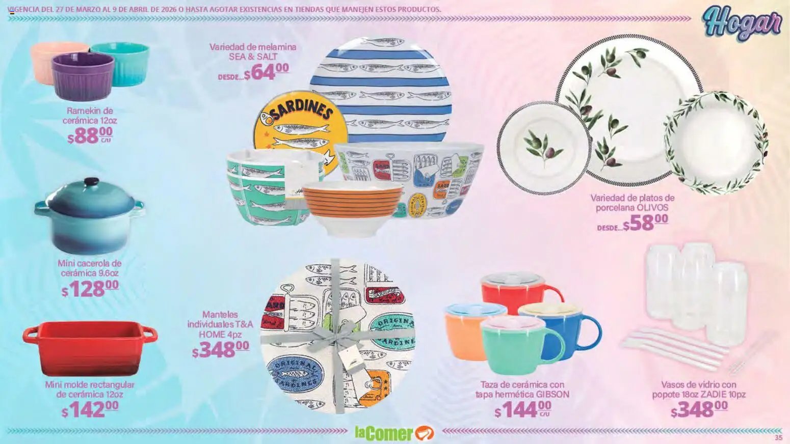 La Comer oferta desde 27/03/2026 La Comer folleto Ofertas (2026-03-27 - 2026-04-09)