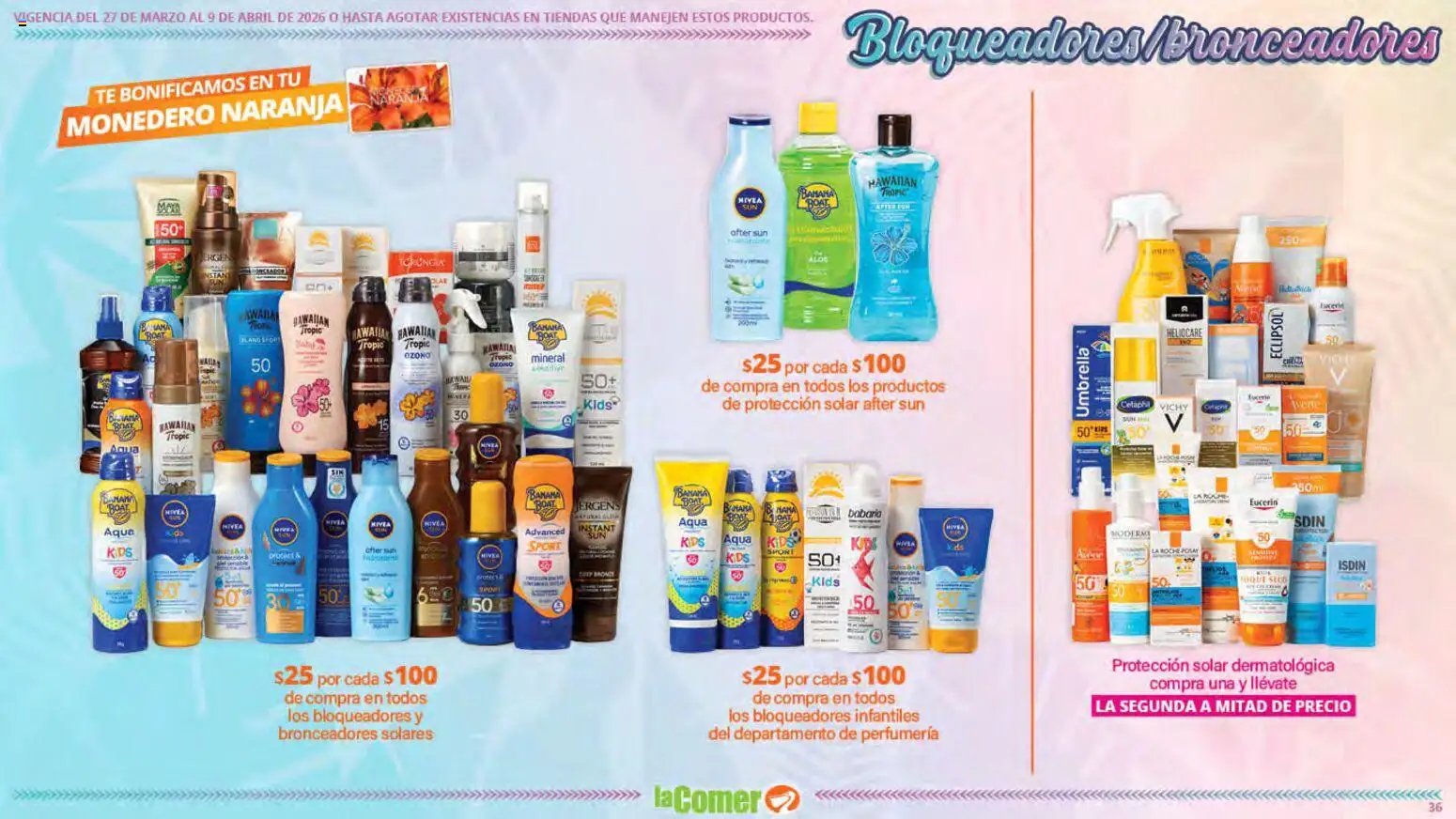 La Comer oferta desde 27/03/2026 La Comer folleto Ofertas (2026-03-27 - 2026-04-09)