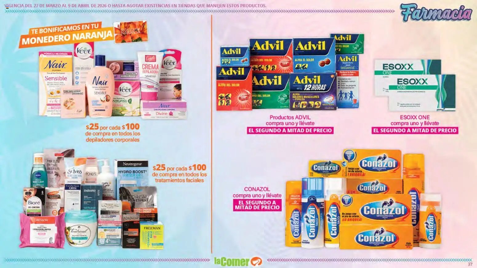 La Comer oferta desde 27/03/2026 La Comer folleto Ofertas (2026-03-27 - 2026-04-09)