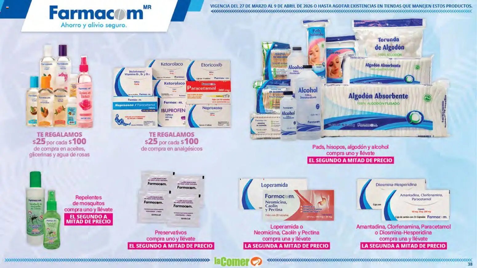 La Comer oferta desde 27/03/2026 La Comer folleto Ofertas (2026-03-27 - 2026-04-09)