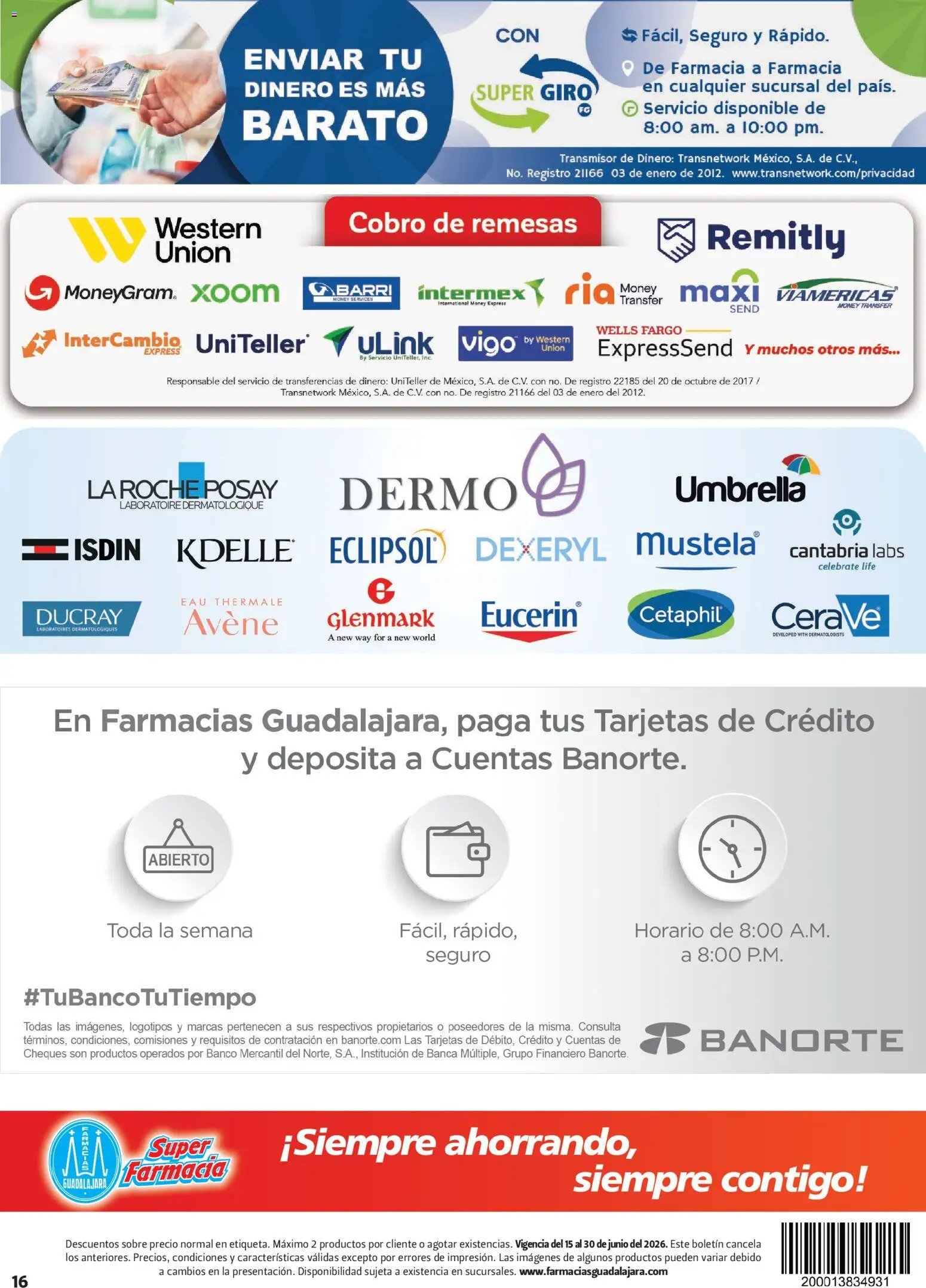 Farmacia Guadalajara oferta desde 15/06/2026 Farmacia Guadalajara catálogo