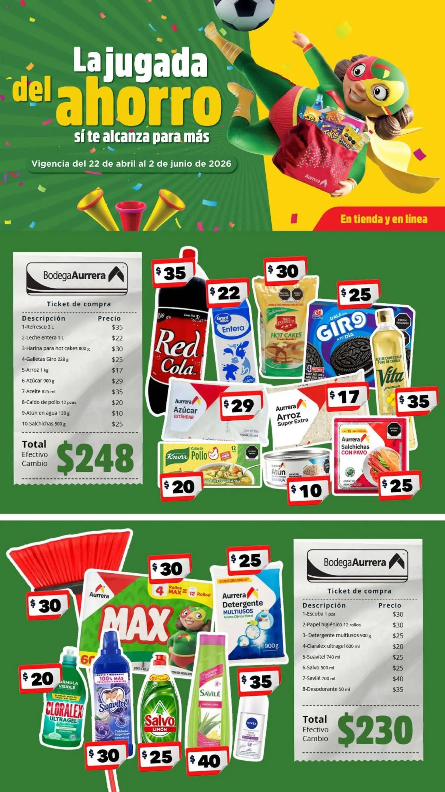 Bodega Aurrerá oferta desde 22/04/2026 Bodega Aurrerá folleto (2026-04-22 - 2026-06-02)