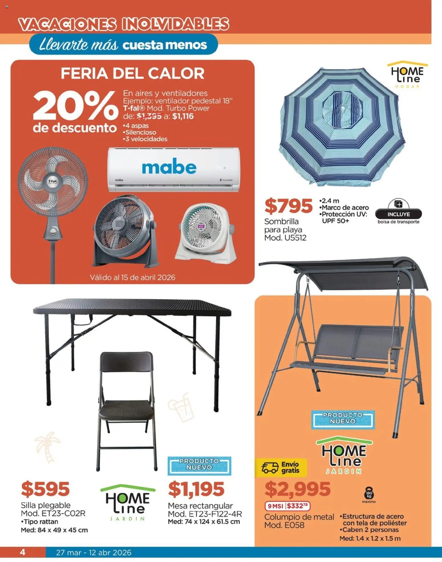 Chedraui oferta desde 27/03/2026 Chedraui folleto (2026-03-27 - 2026-04-12)