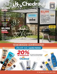 Chedraui oferta desde 27/03/2026 Chedraui folleto (2026-03-27 - 2026-04-12)