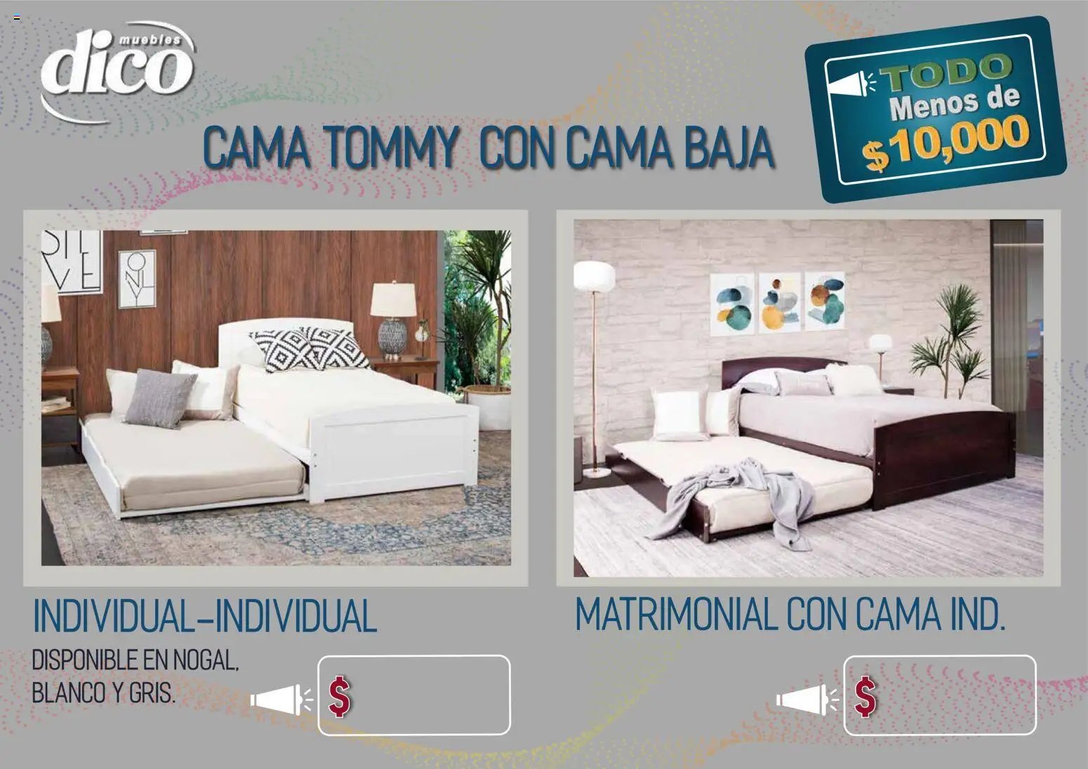 Muebles Dico oferta desde 09/04/2026 Muebles Dico catálogo Todo menos de 10000 Pacifico