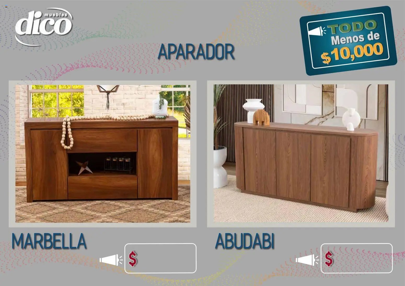 Muebles Dico oferta desde 09/04/2026 Muebles Dico catálogo Todo menos de 10000 Pacifico