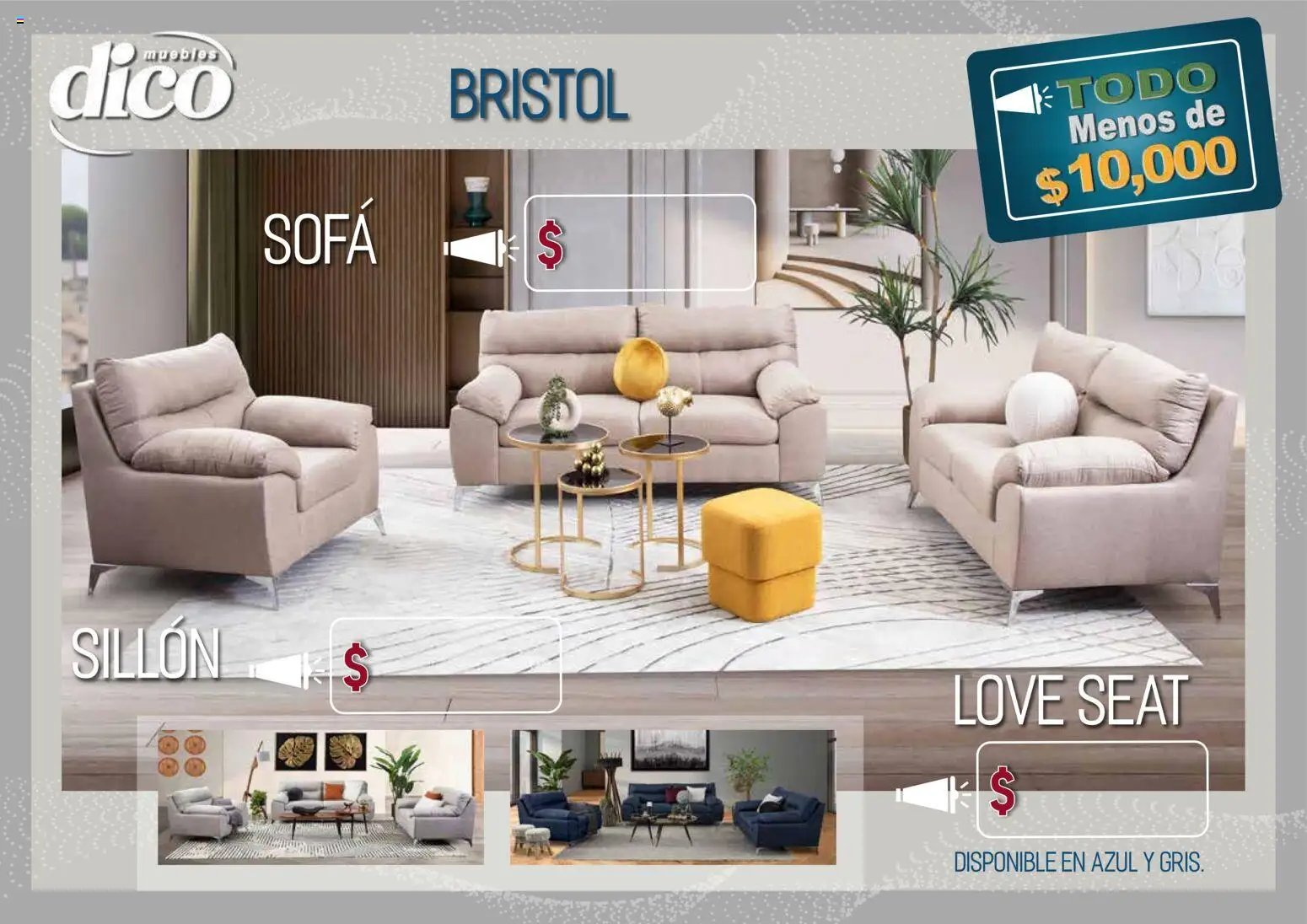 Muebles Dico oferta desde 09/04/2026 Muebles Dico catálogo Todo menos de 10000 Pacifico